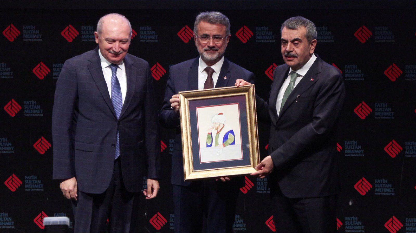 Fetih Ruhu Yarışmaları Ödül Töreni’nden bir görünüm.