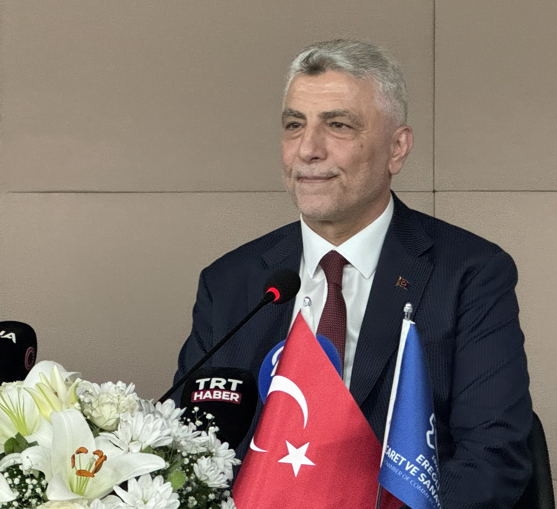 Ticaret Bakanı Ömer Bolat konuşma yapıyor