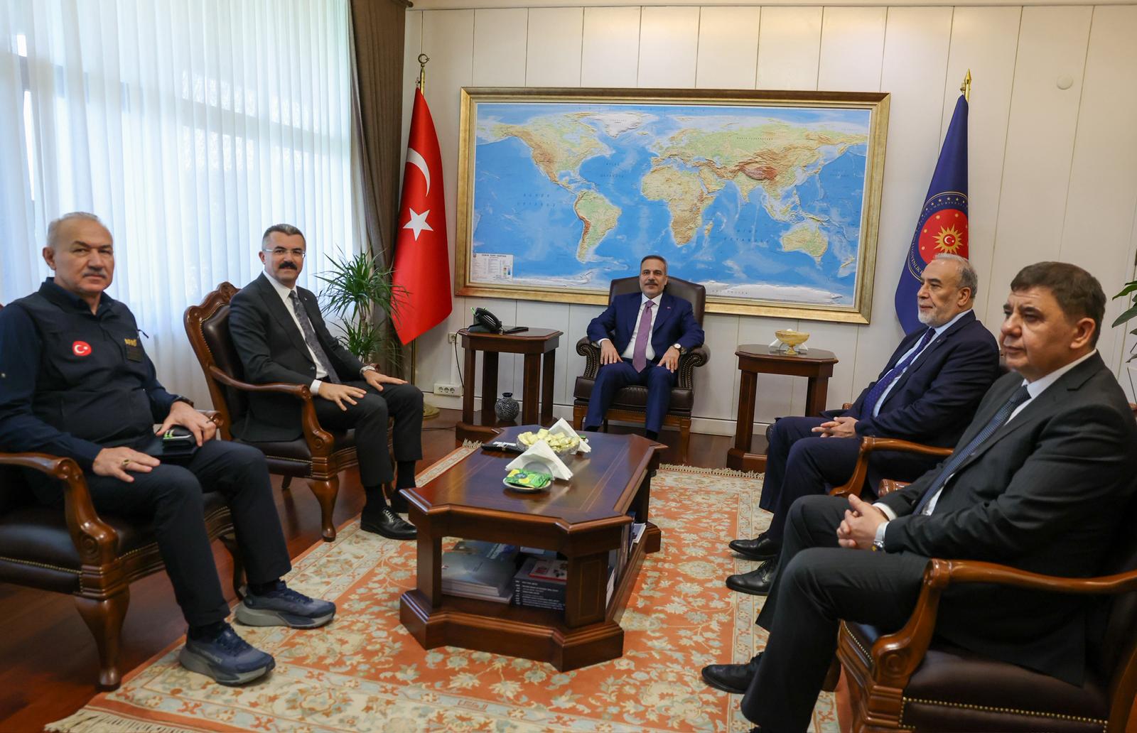 MGK Genel Sekreterliği ziyareti Bakan Fidan