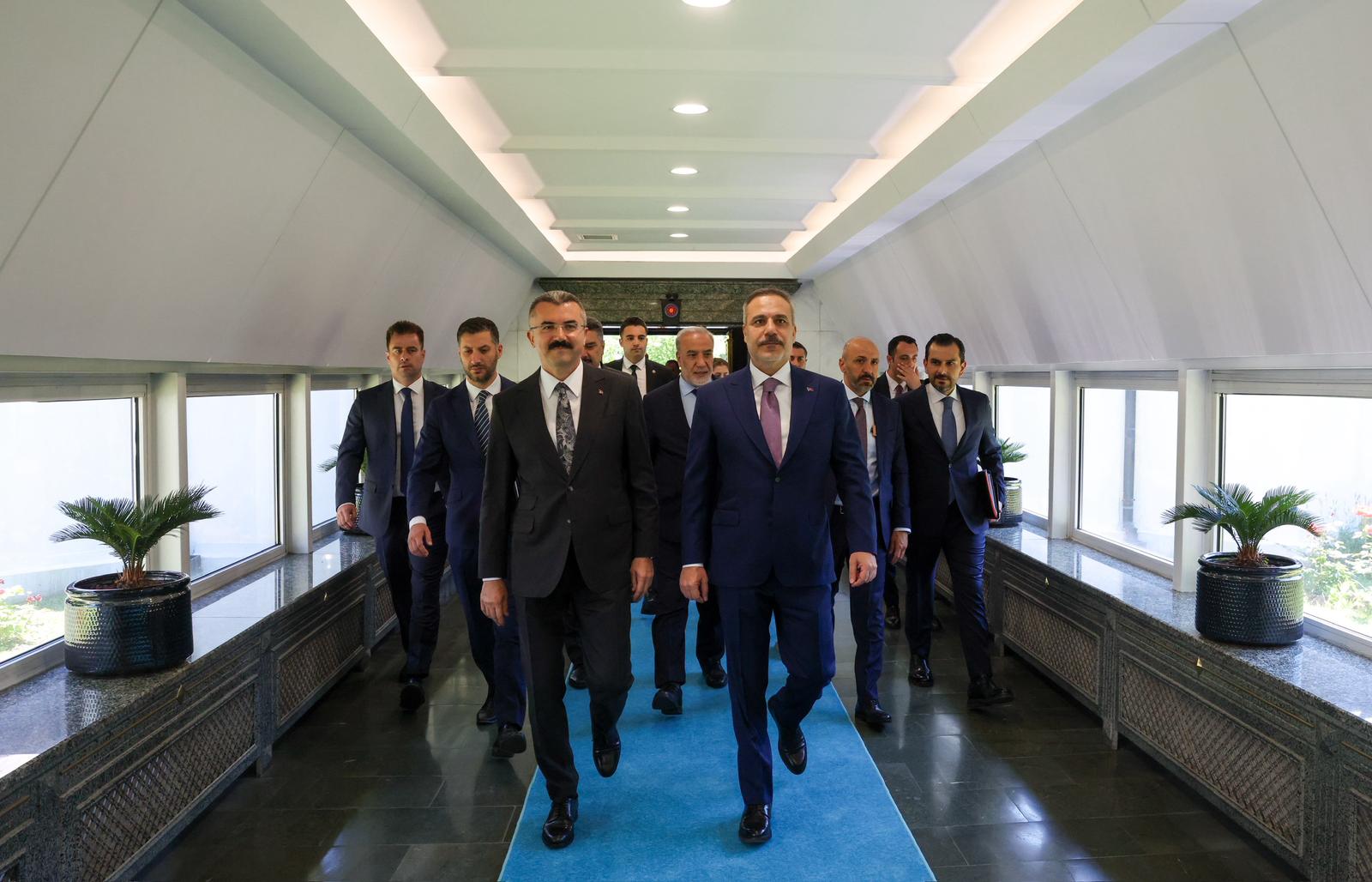 Bakan Hakan Fidan, MGK Genel Sekreterliği ziyareti
