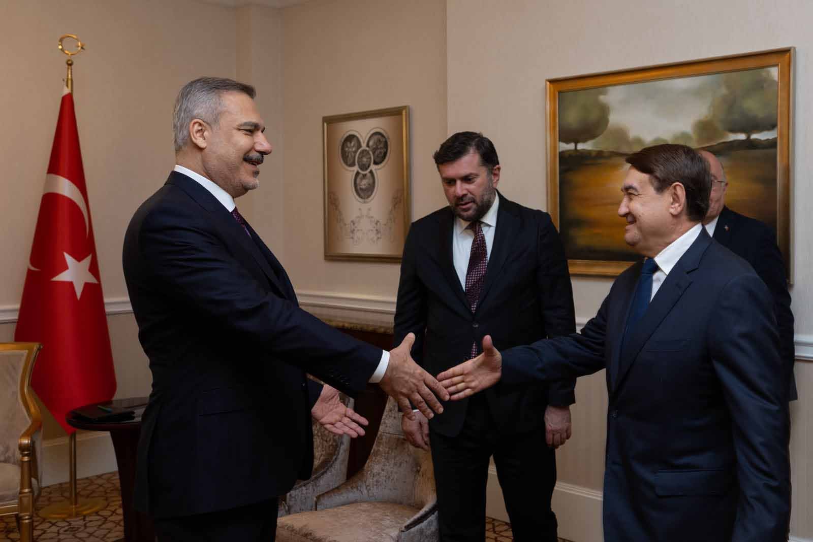 Bakan Fidan ve Putin Danışmanı Igor Levitin