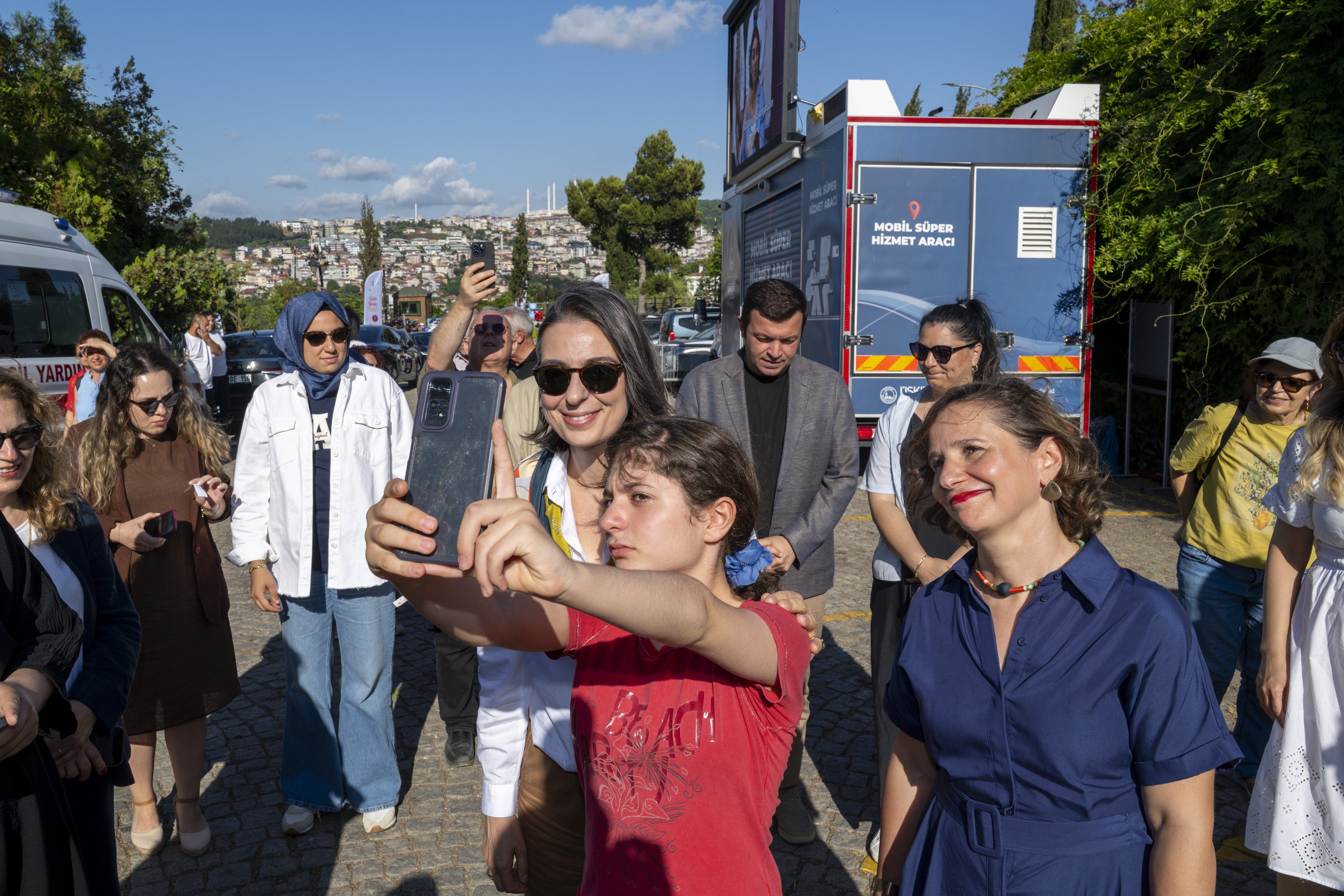 ÜSMEK kursiyerleri festivalde