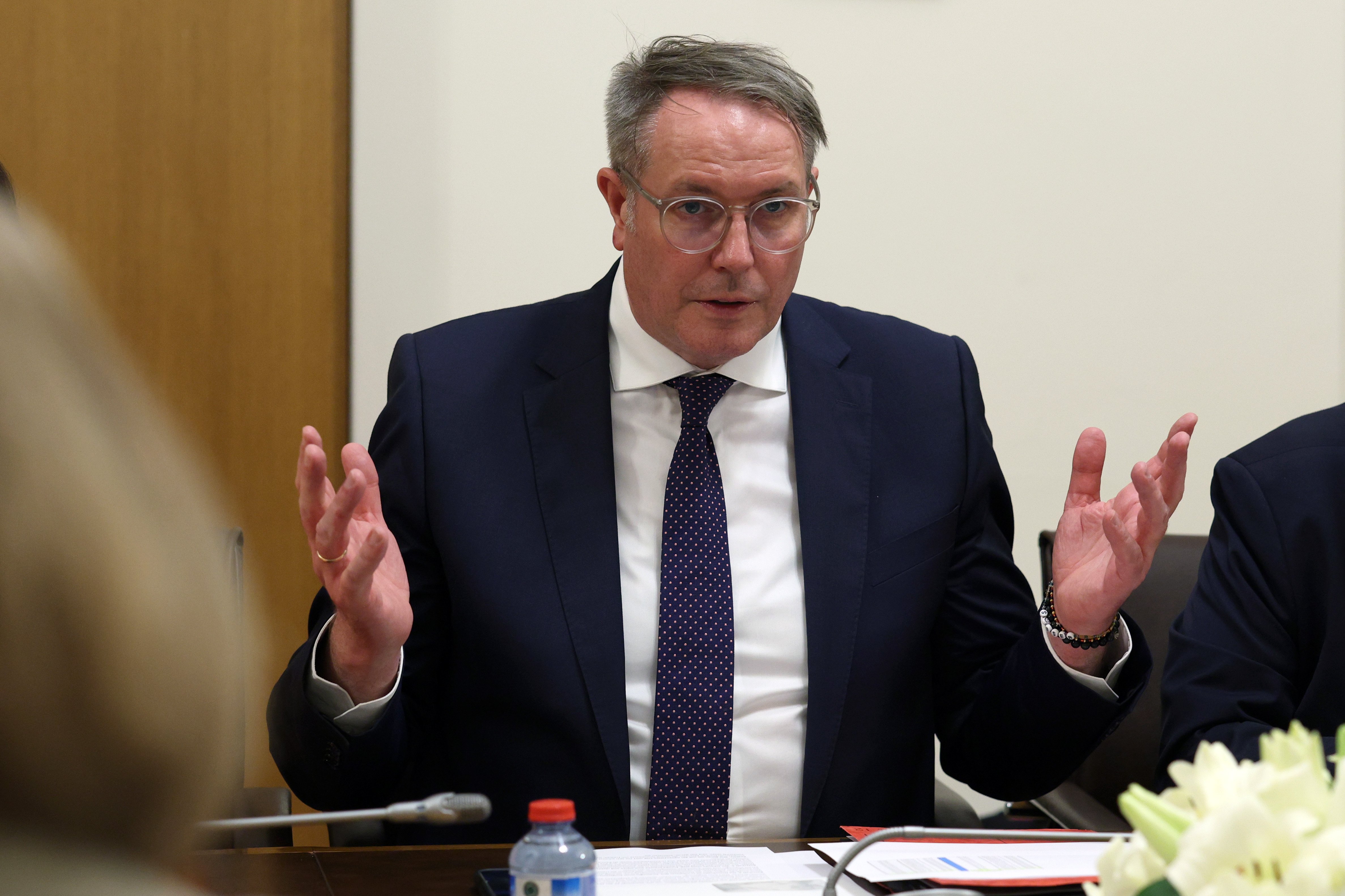 Özgür Özel ve SPD heyeti