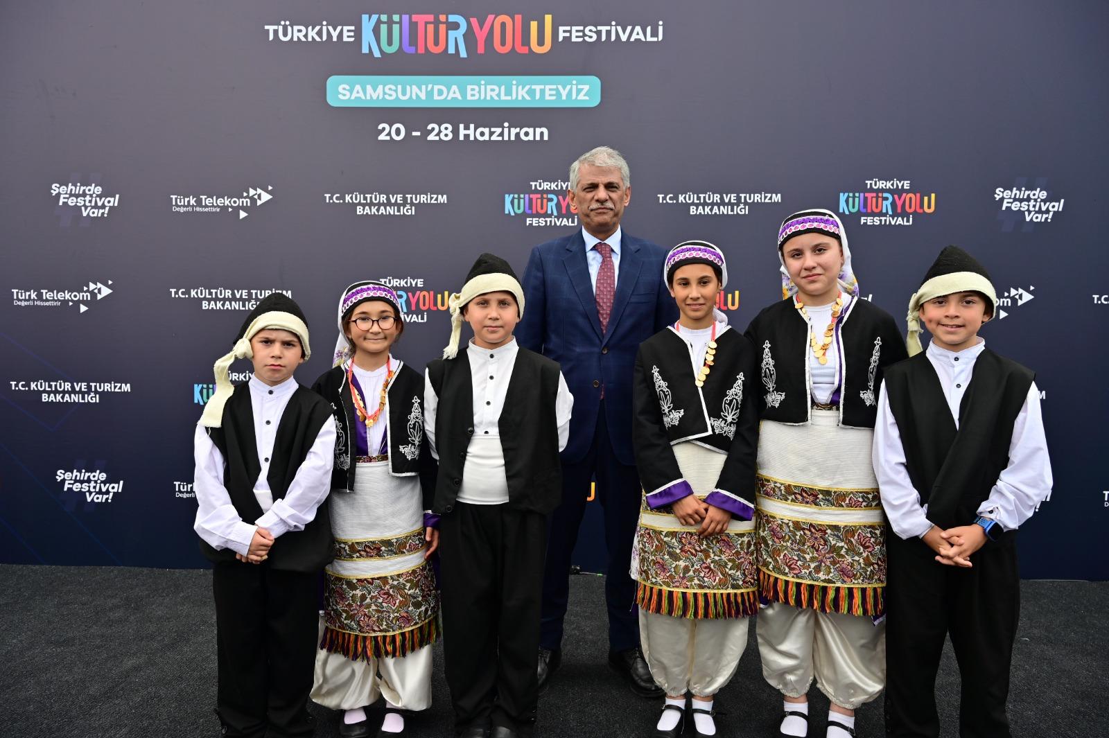 Samsun Kültür Yolu Festivali etkinlikleri