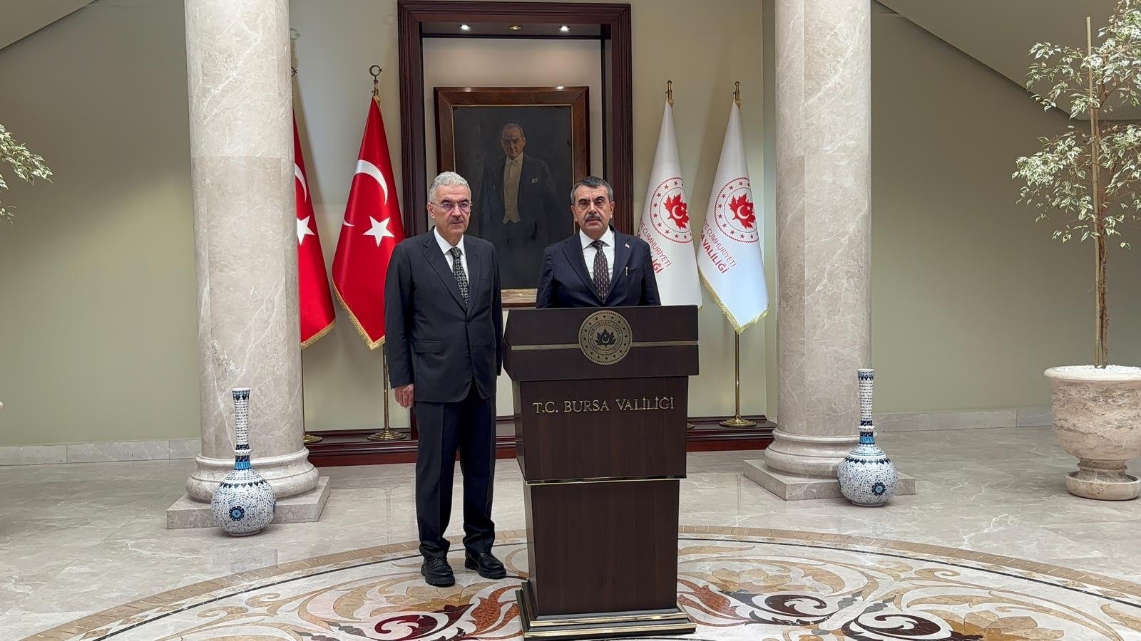 Milli Eğitim Bakanı Yusuf Tekin Bursa
