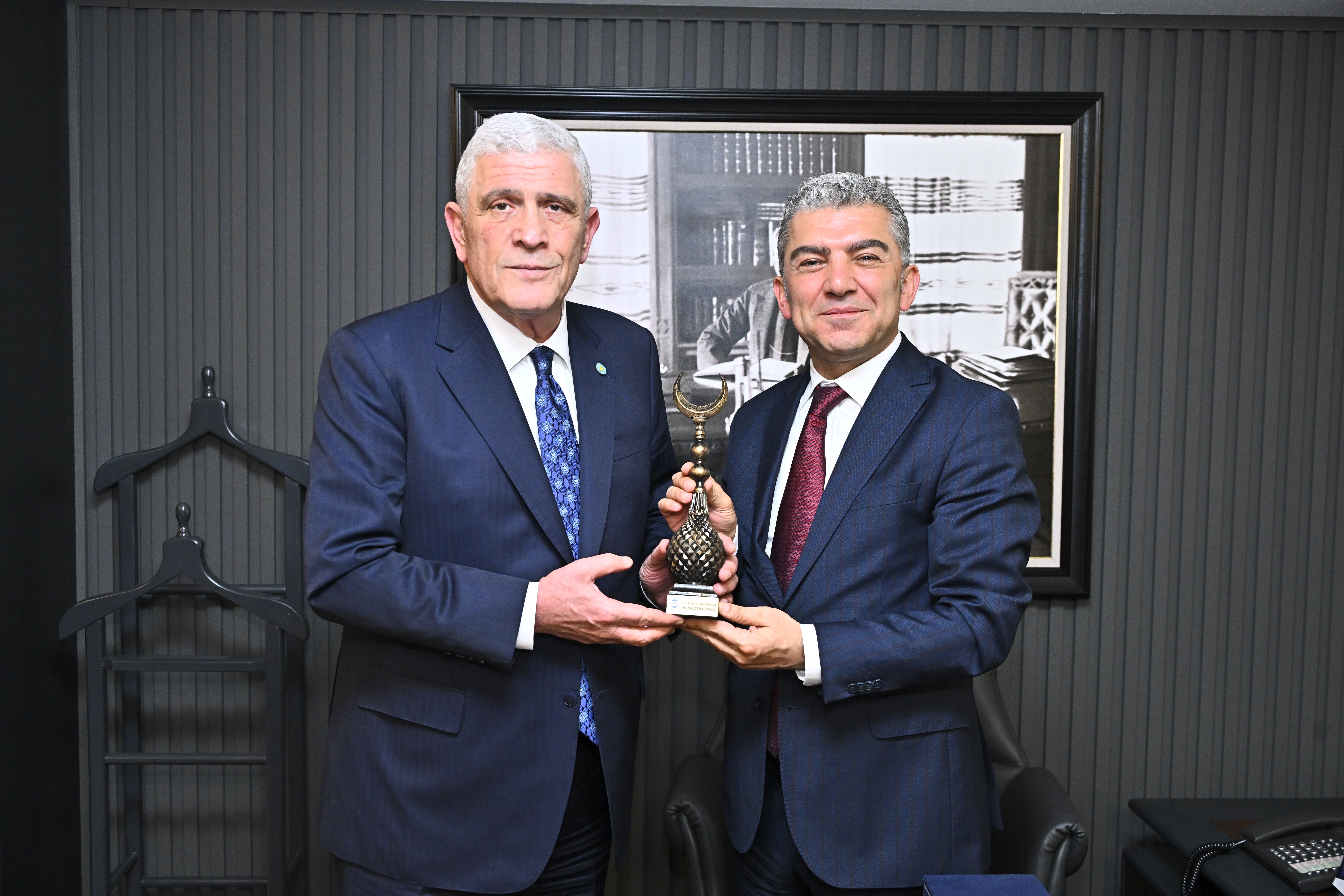 Dervişoğlu ve Kuruoğlu görüşmesi