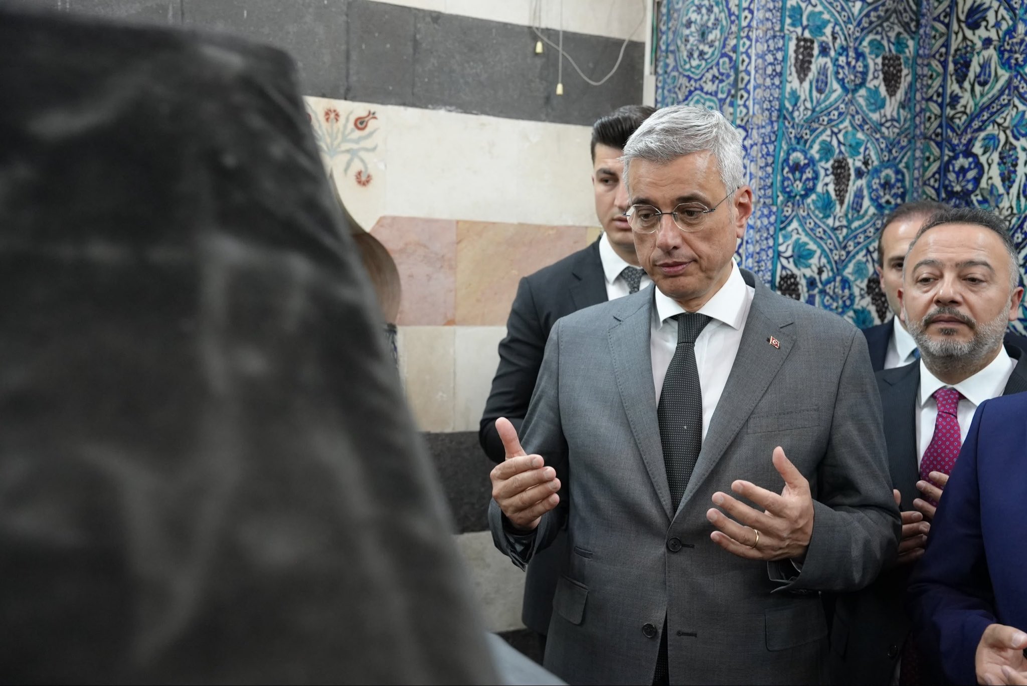 Bakan Memişoğlu, Suriye ziyareti