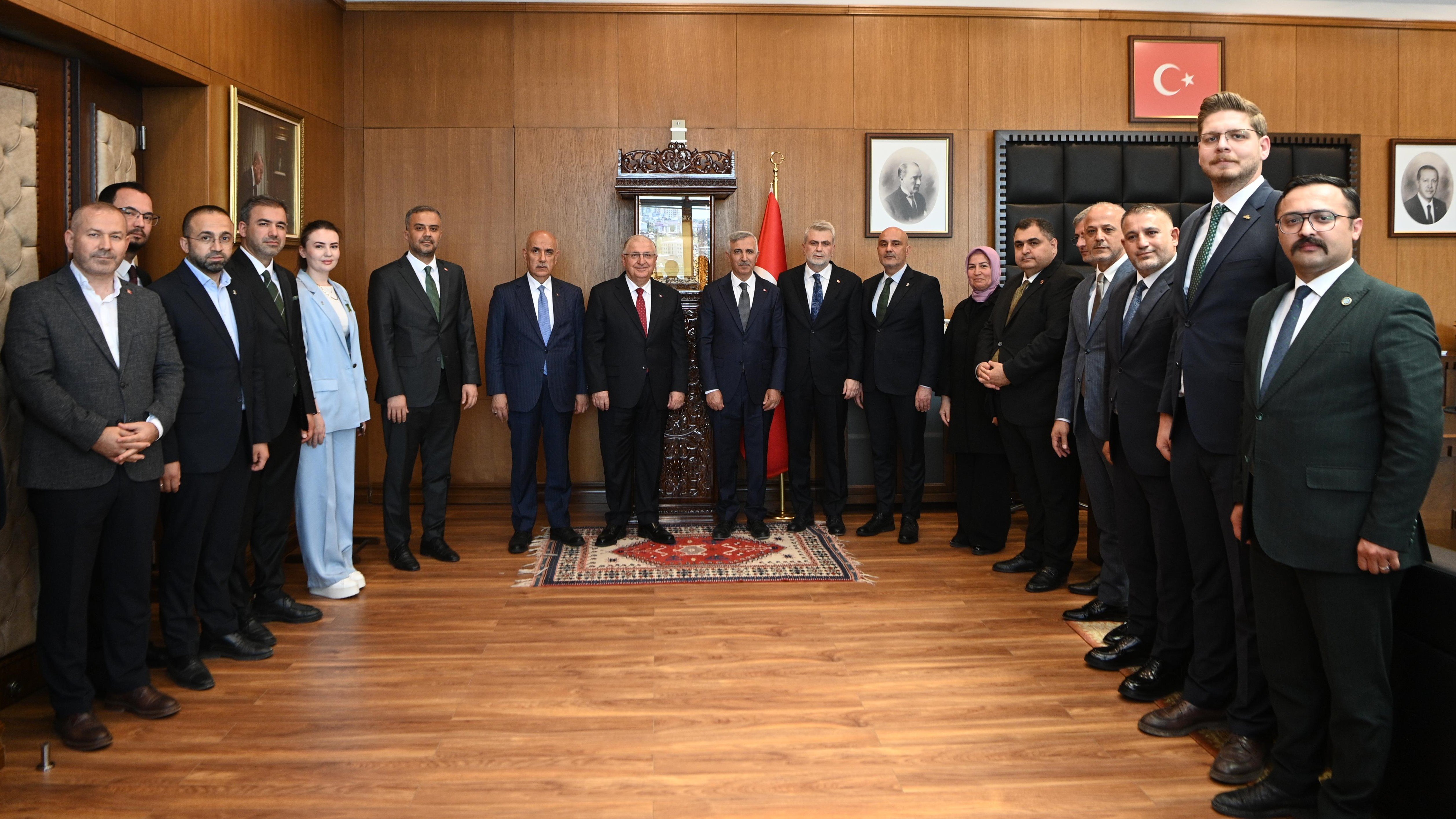 Bakan Güler AK Parti toplantısı genel görünüm