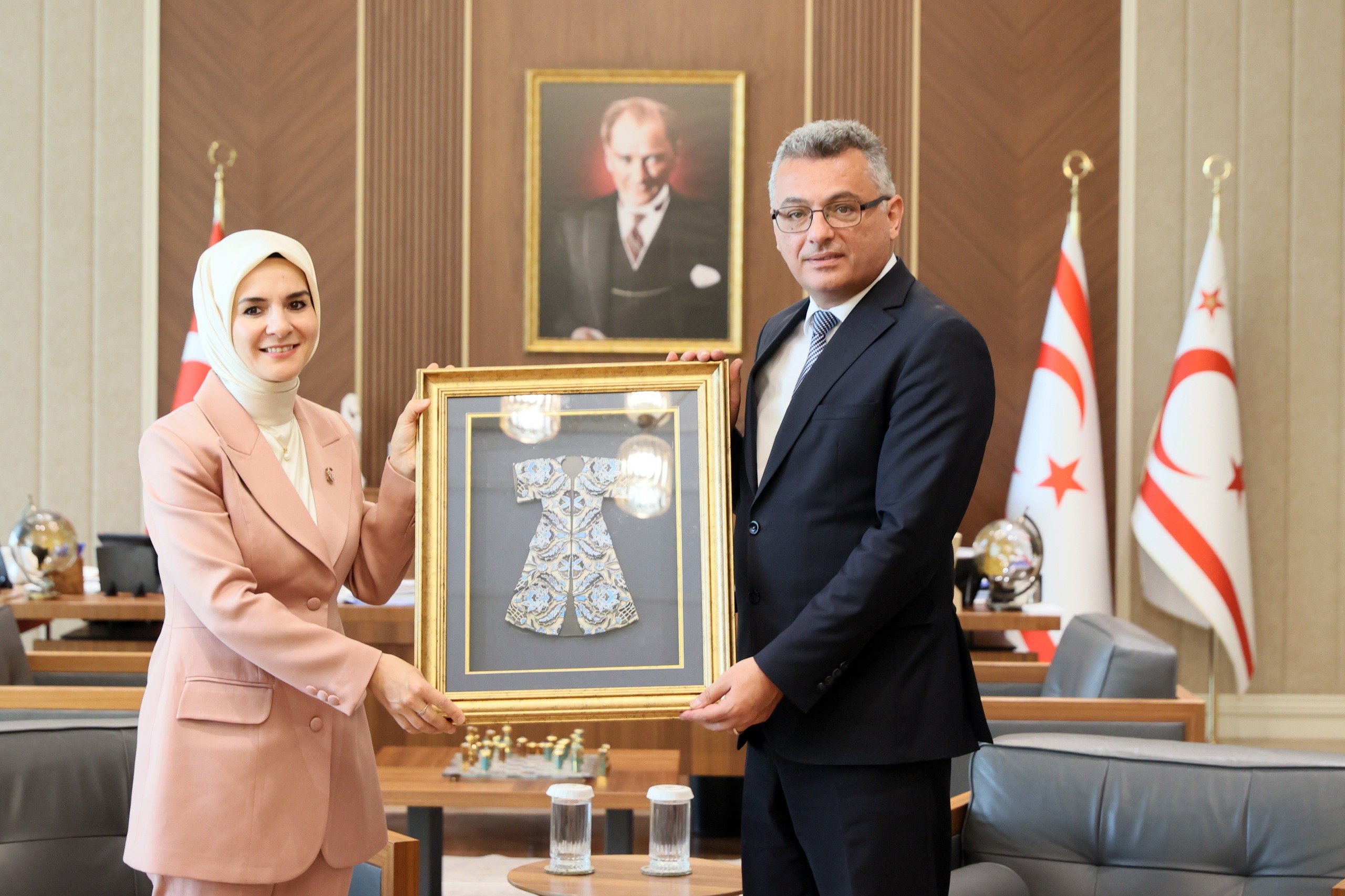 KKTC ve Türkiye heyetleri arasında görüşme