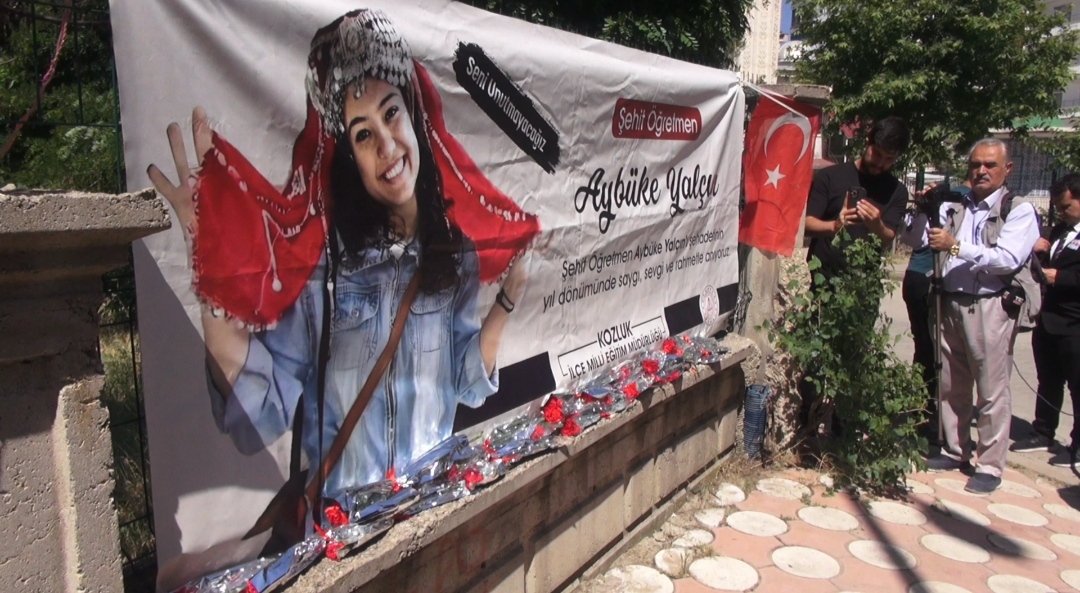 Şehit Öğretmen Aybüke Yalçın anma töreni