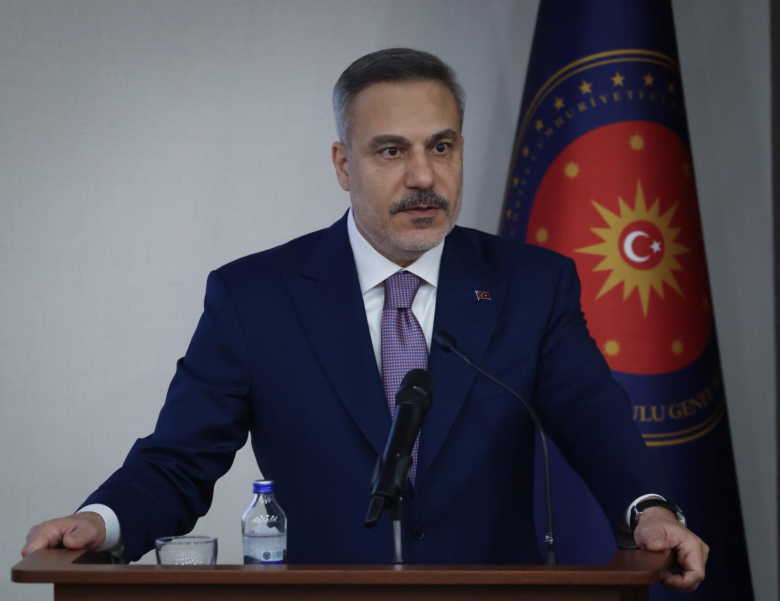 Bakan Fidan MGK konferansı