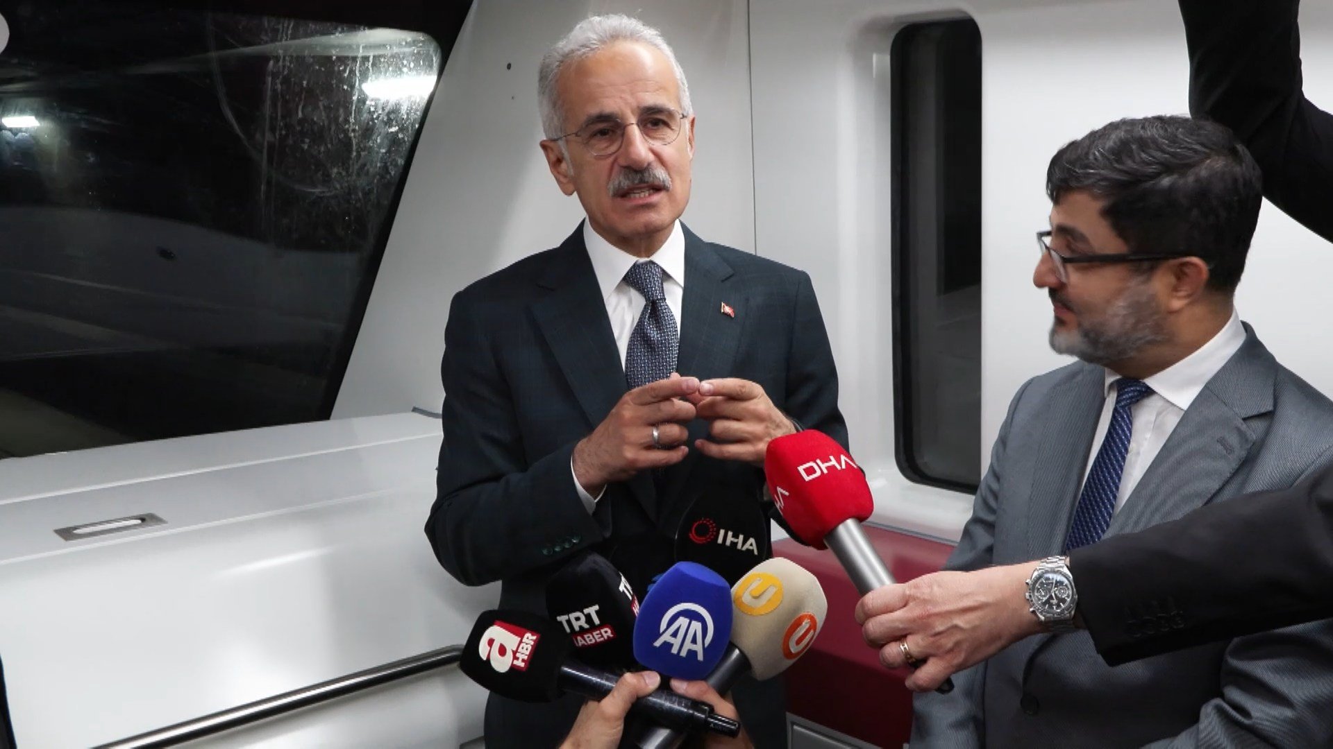 Bakan Abdulkadir Uraloğlu metro hattı açıklaması