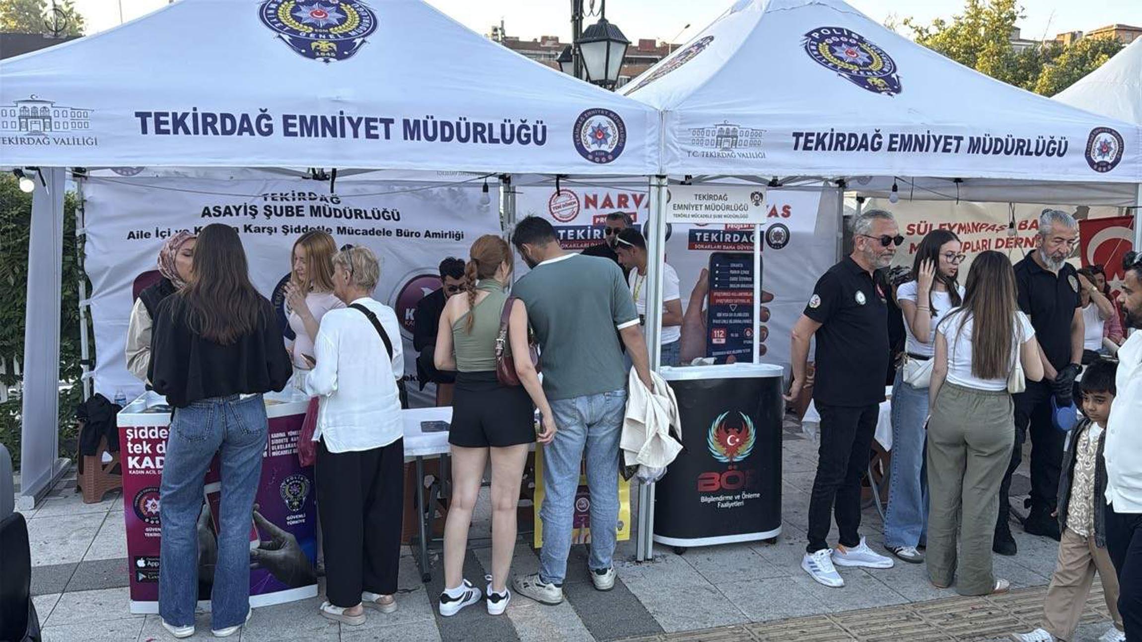 Uyuşturucu ile mücadele Kiraz Festivali