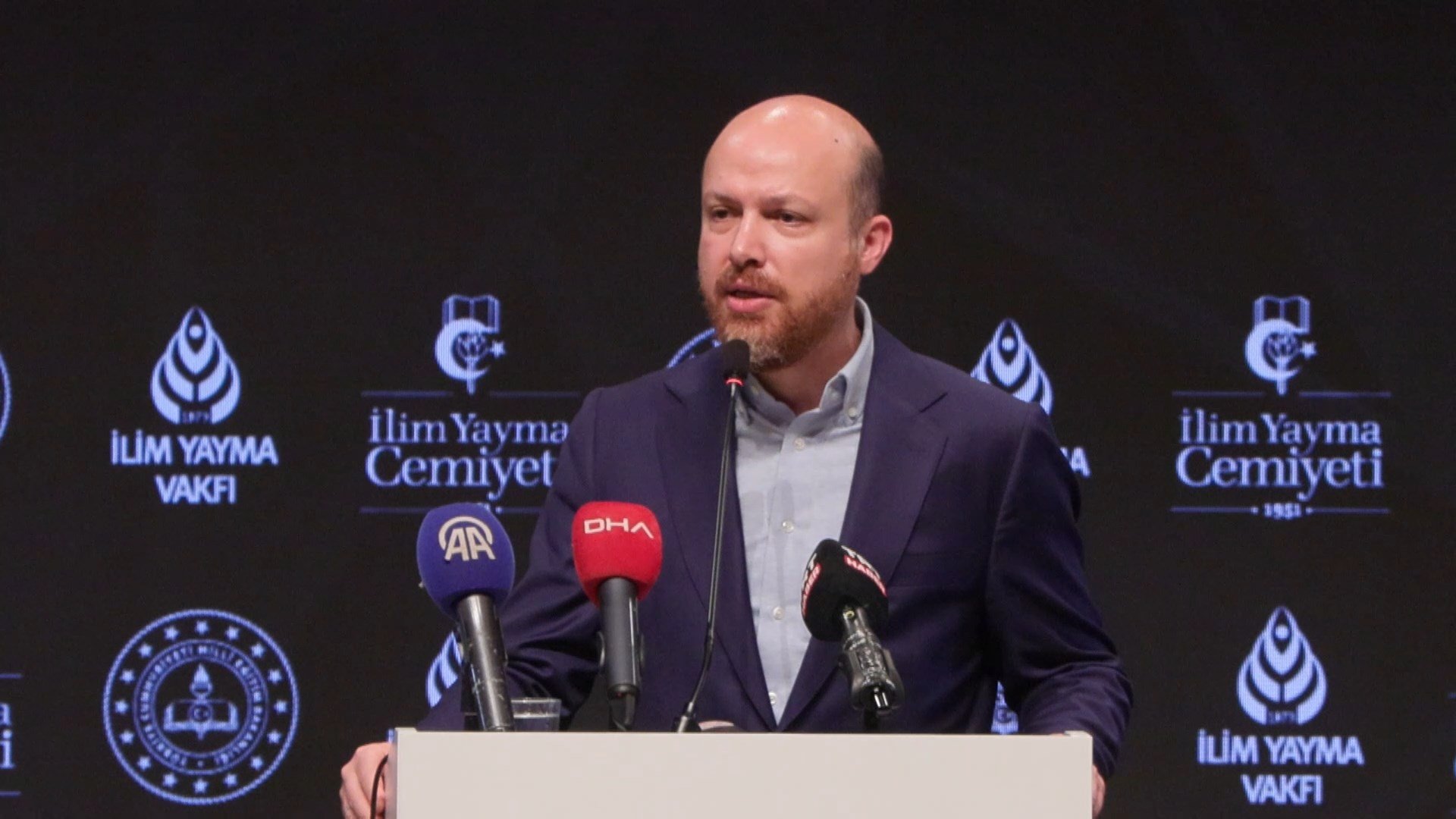 Yusuf Tekin ve Bilal Erdoğan ödül töreninde