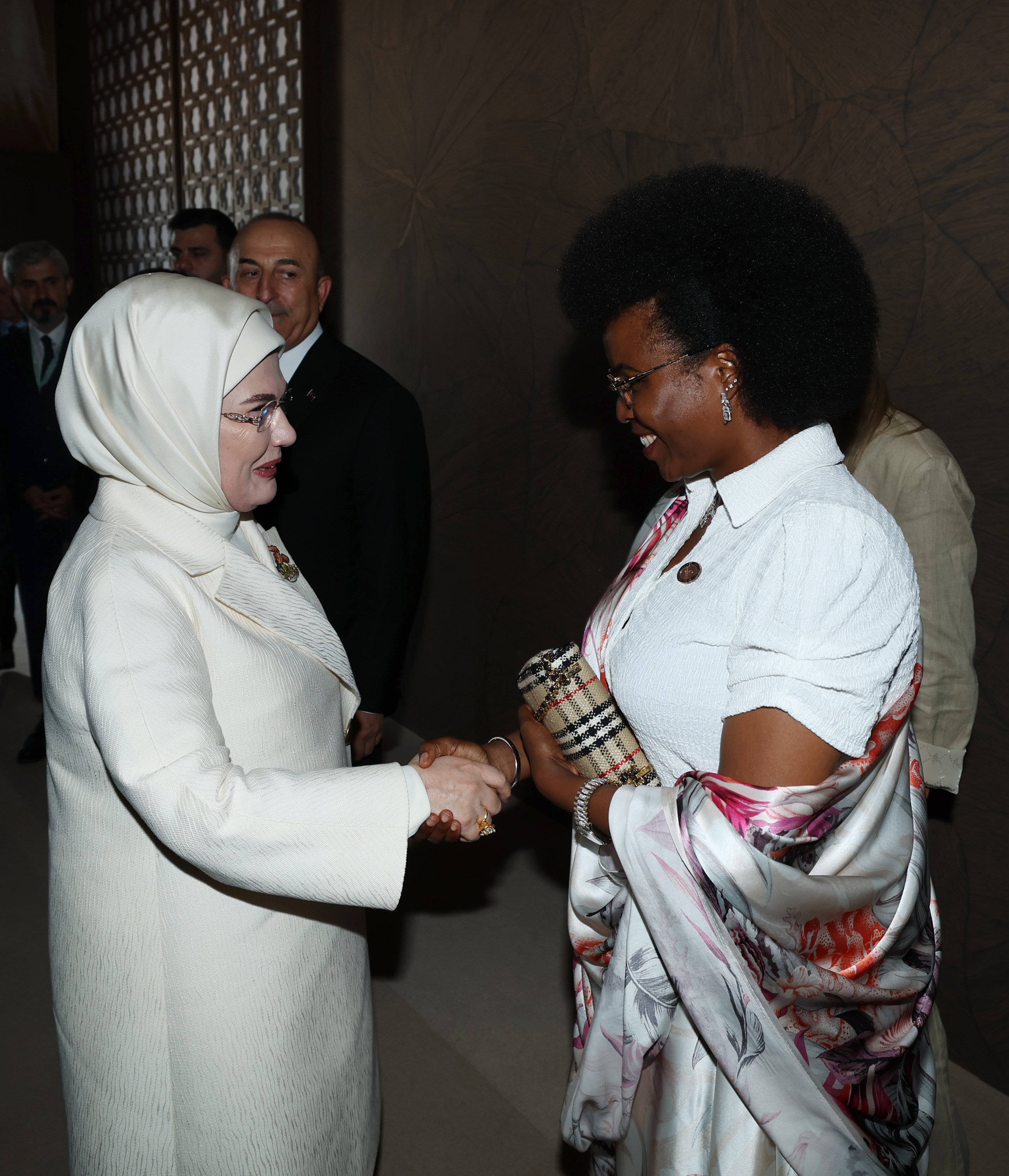 Emine Erdoğan ve yabancı konuklar