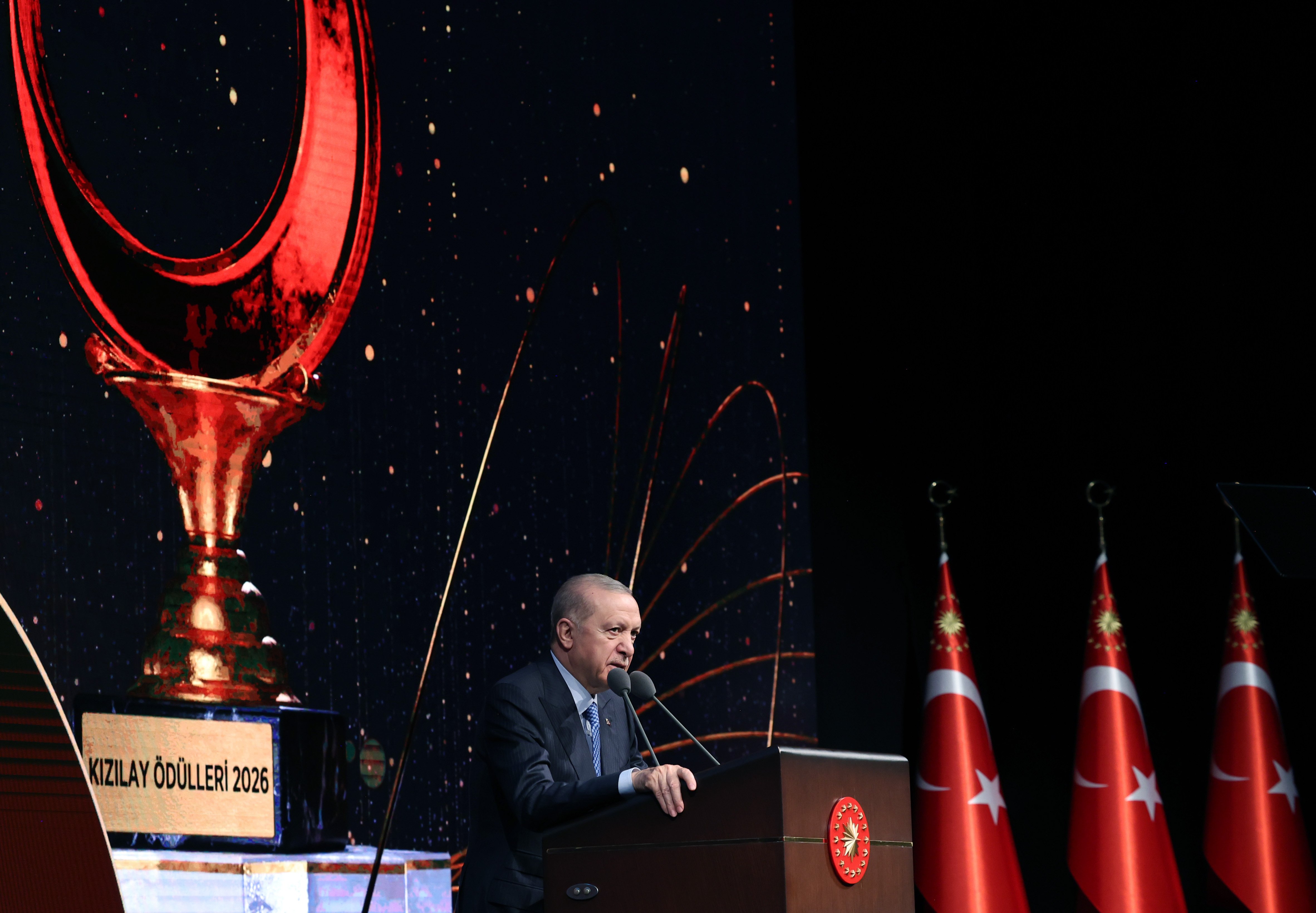 Cumhurbaşkanı Erdoğan, Kızılay Ödülleri Töreni