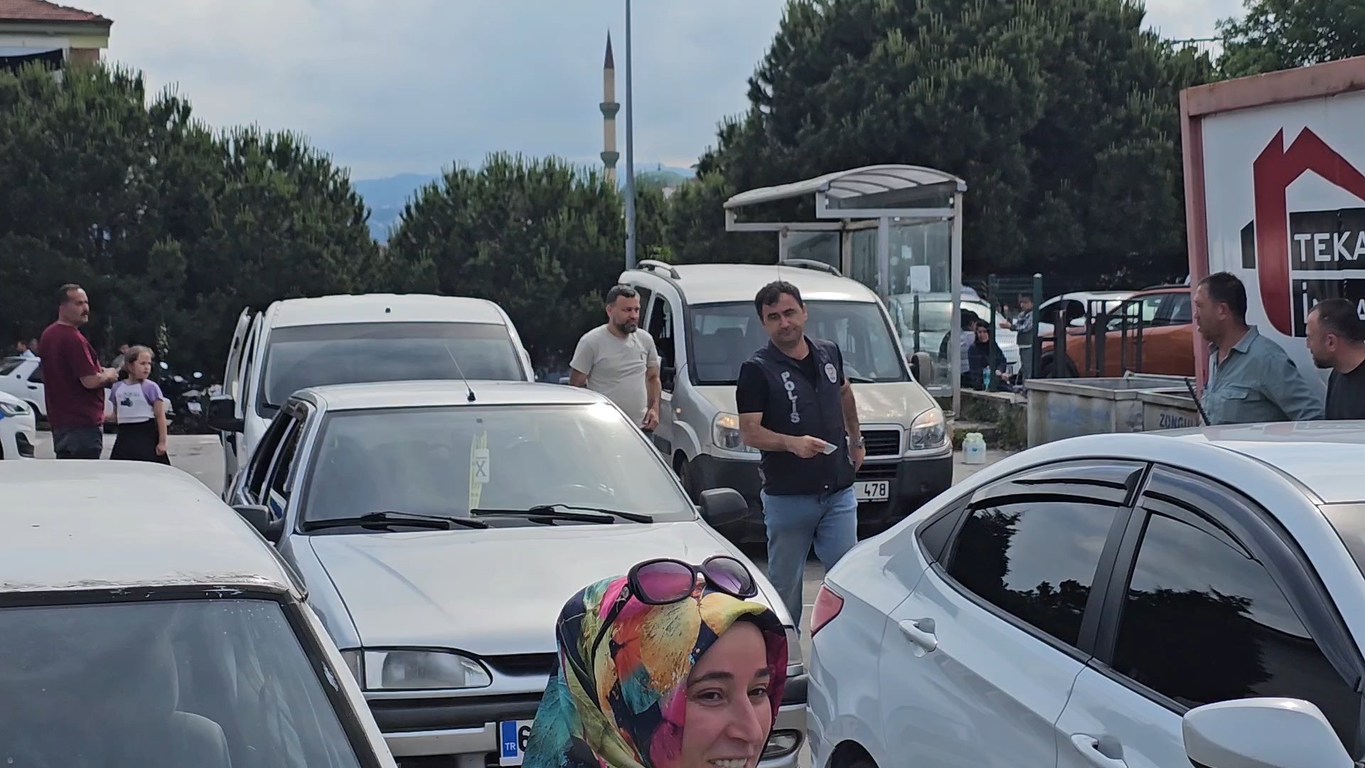 LGS sınavına kimlik yetiştiren amca