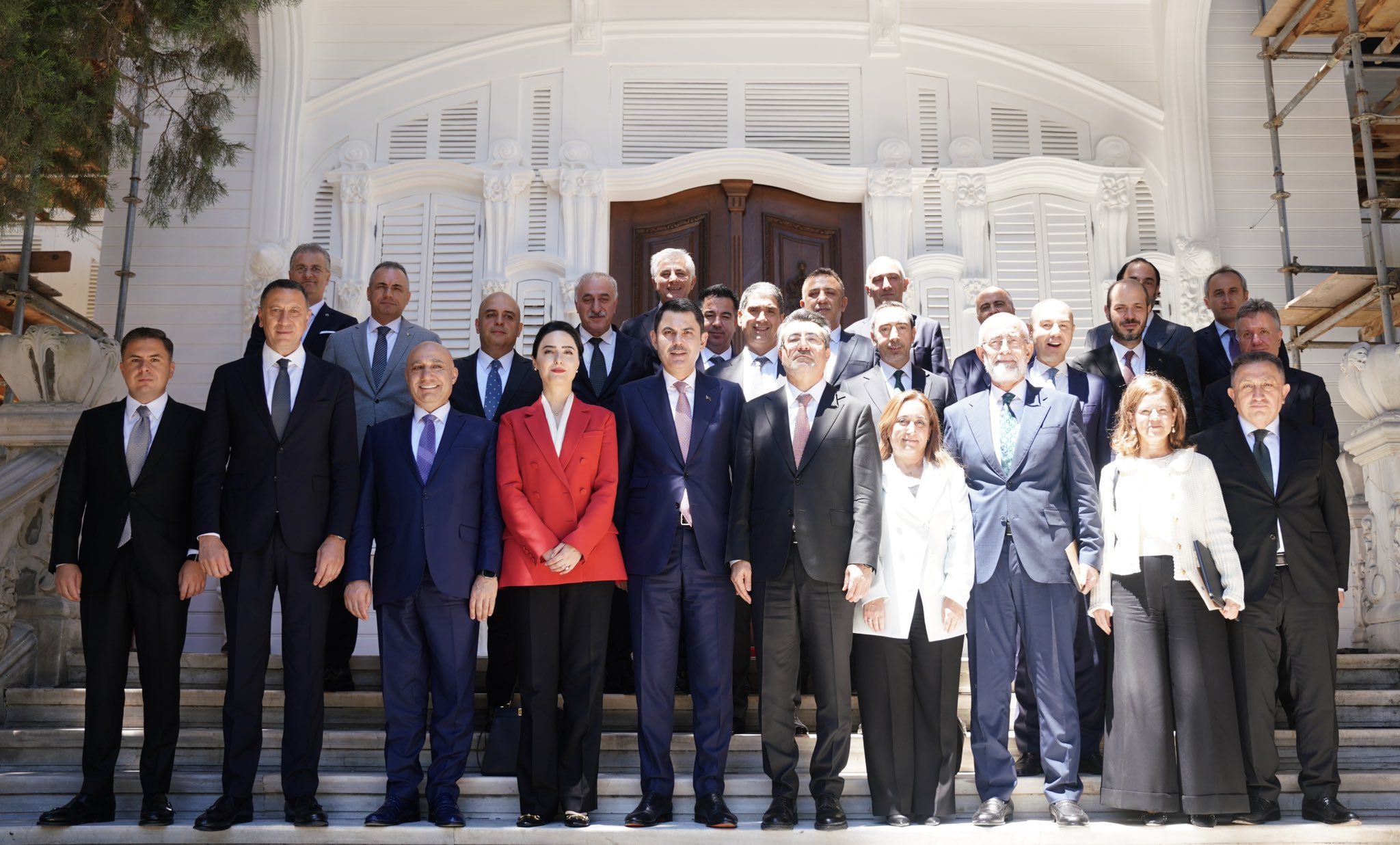 Bakan Kurum, TBB Yönetim Kurulu ile bir araya geldi