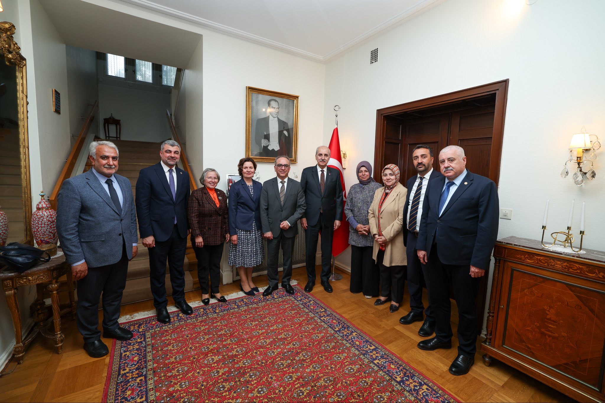 TBMM Başkanı Stokholm