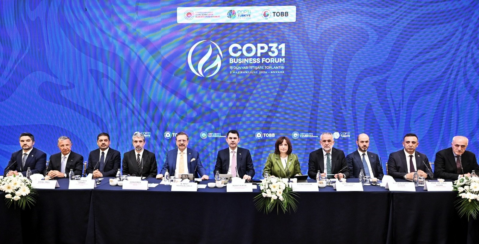 Bakan Murat Kurum, COP31 Business Forum