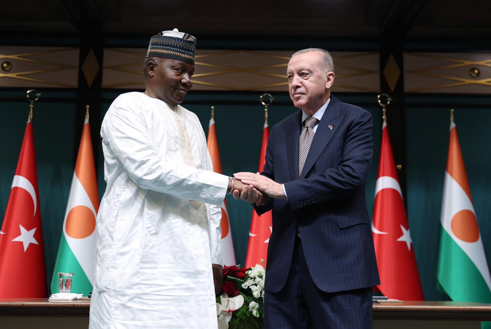Cumhurbaşkanı Erdoğan ve Nijer Cumhurbaşkanı Tchiani