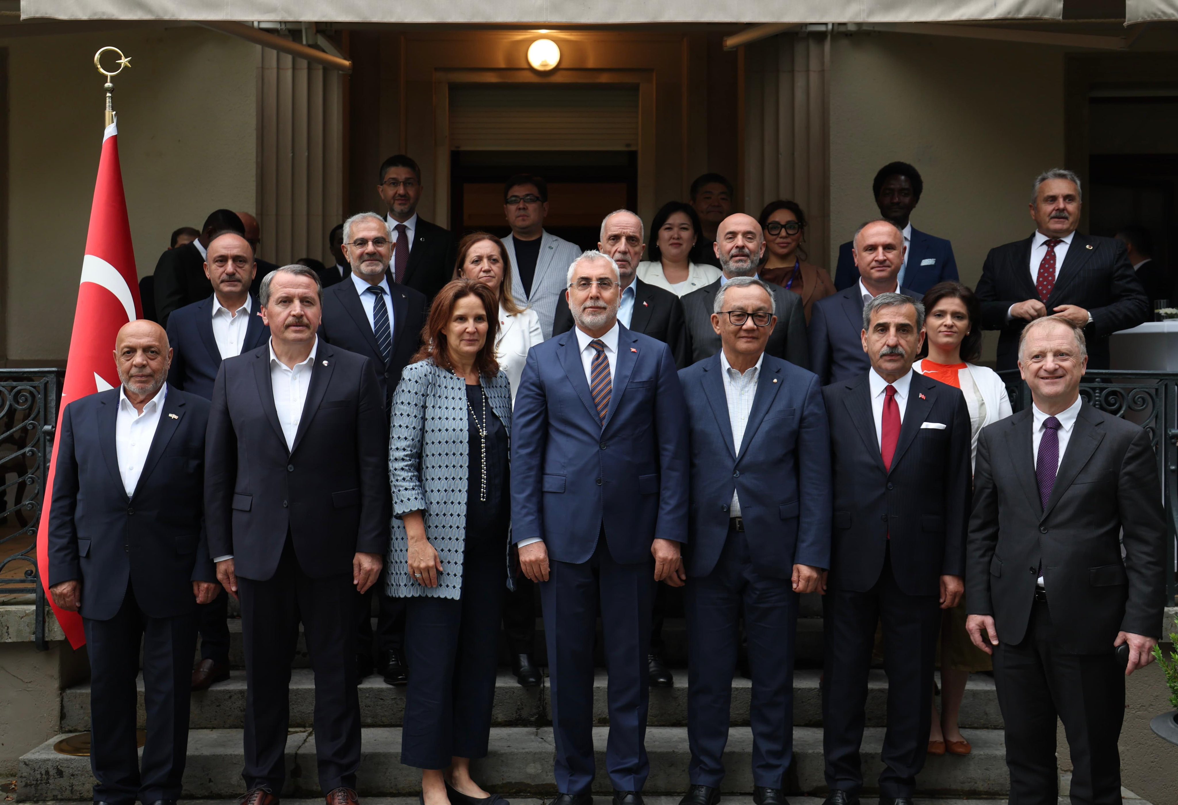 Bakan Işıkhan BM Cenevre Ofisinde