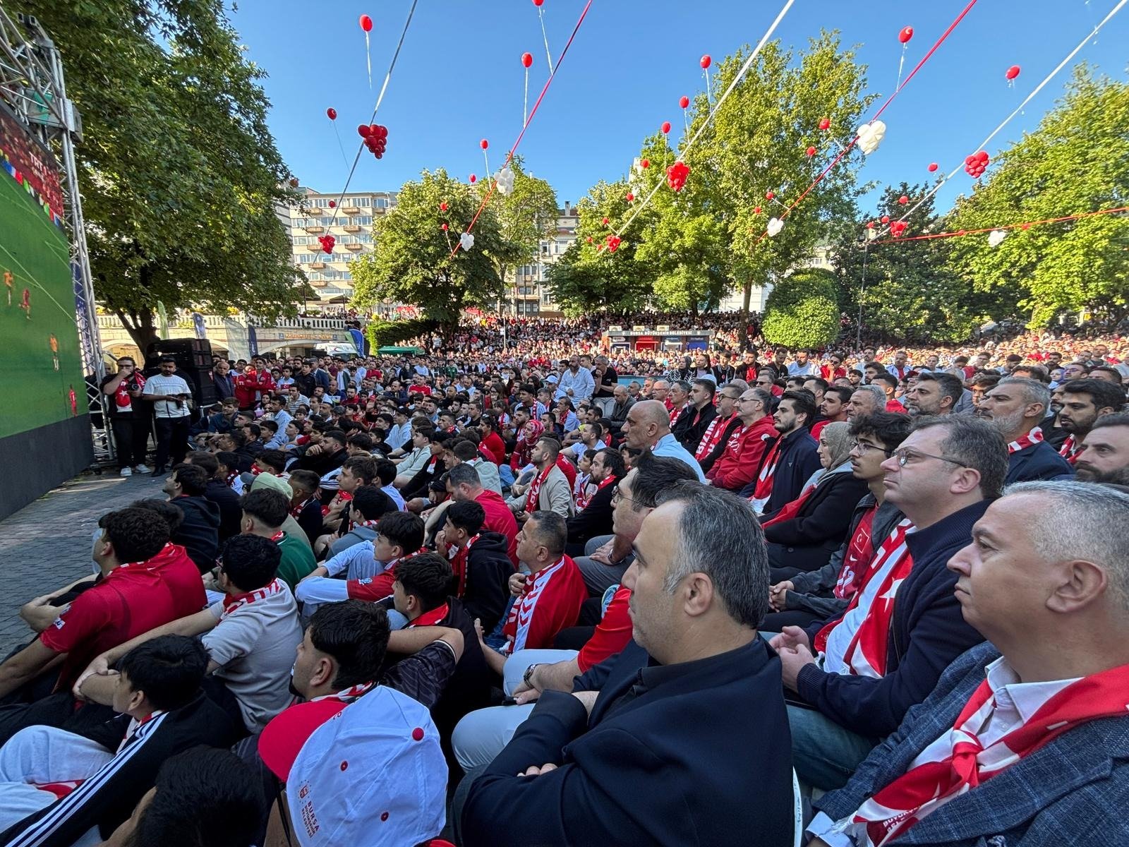 Bursa milli maç heyecanı