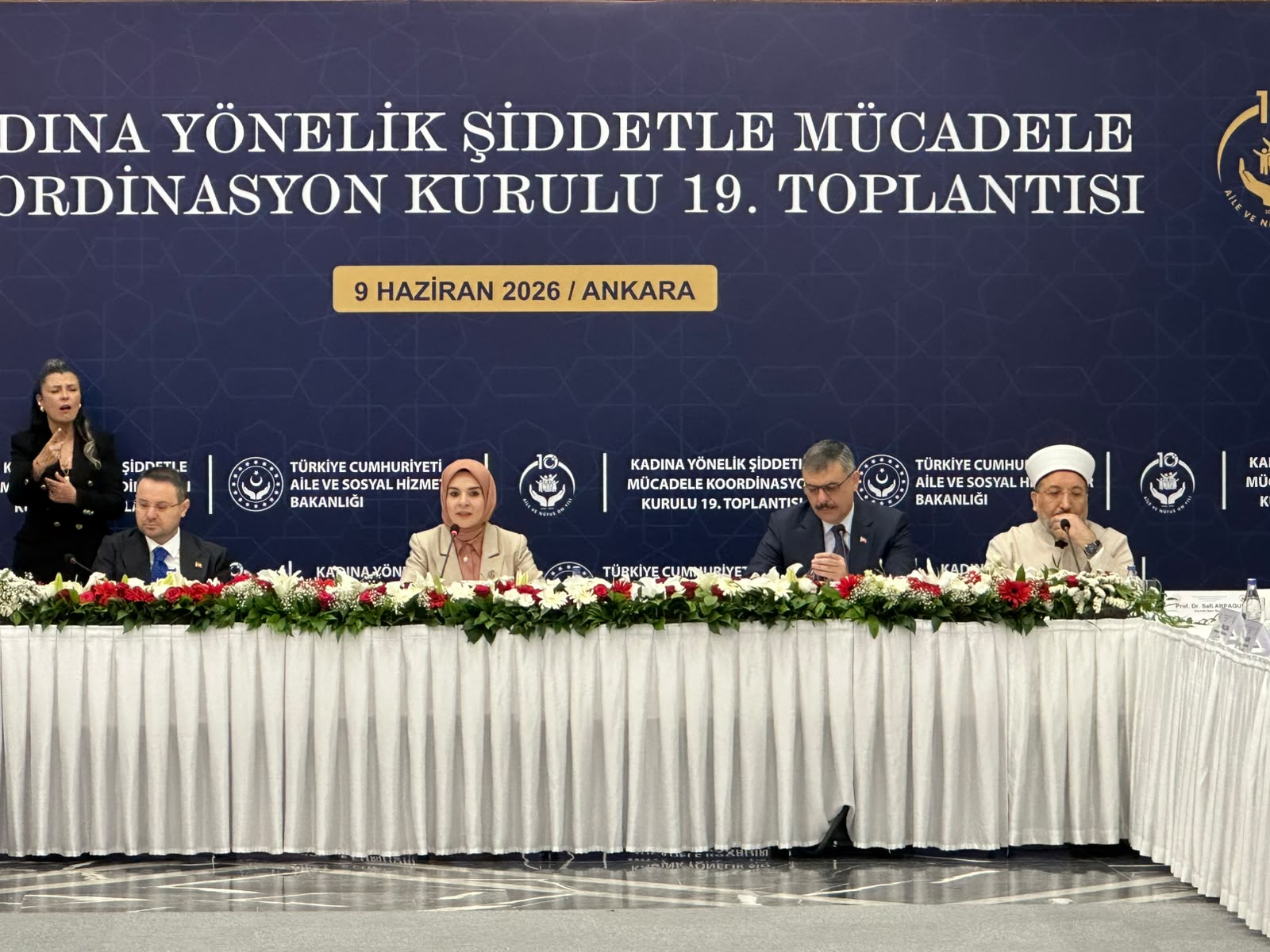 Adalet Bakanı Gürlek kadına yönelik şiddet