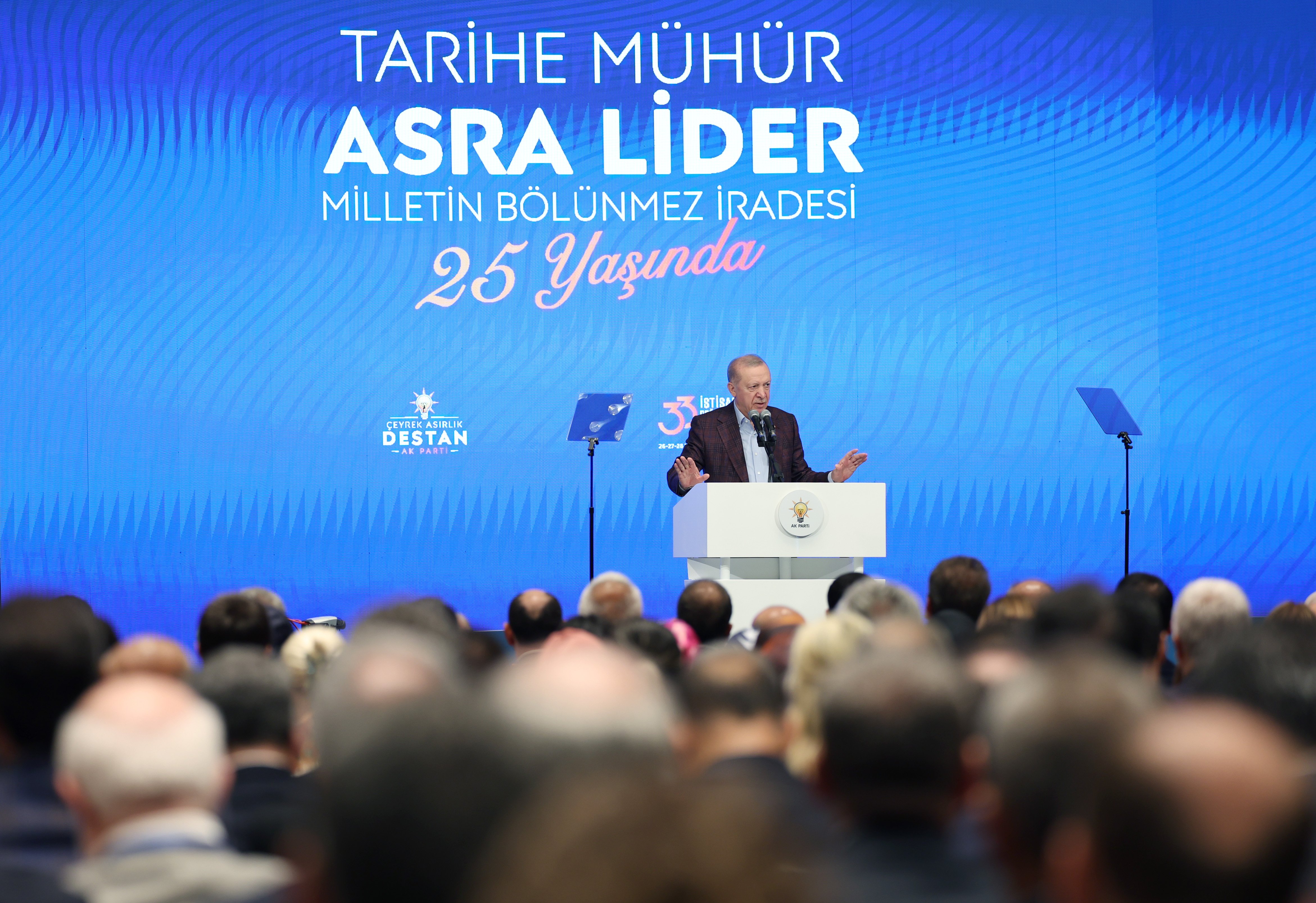 Cumhurbaşkanı Erdoğan konuşuyor