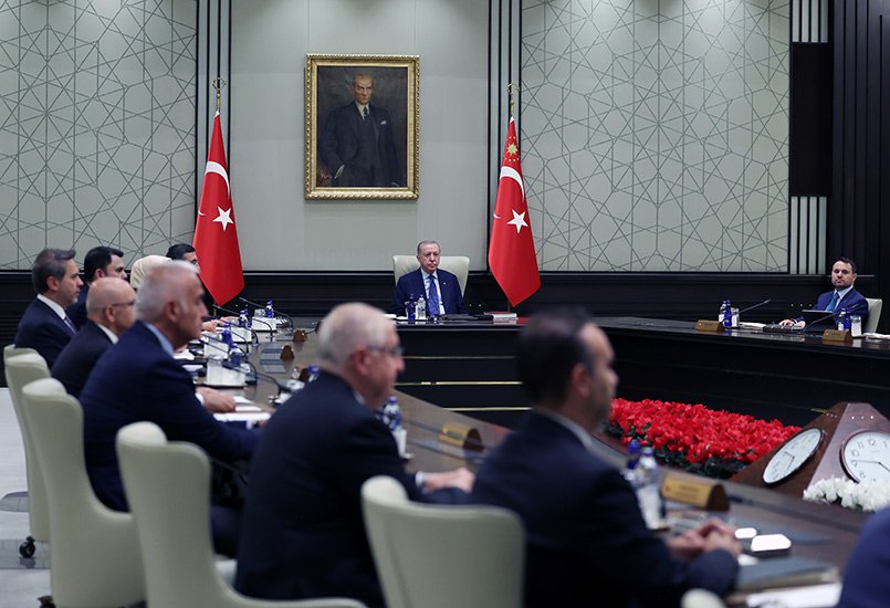 Cumhurbaşkanı Erdoğan Kabine Toplantısı