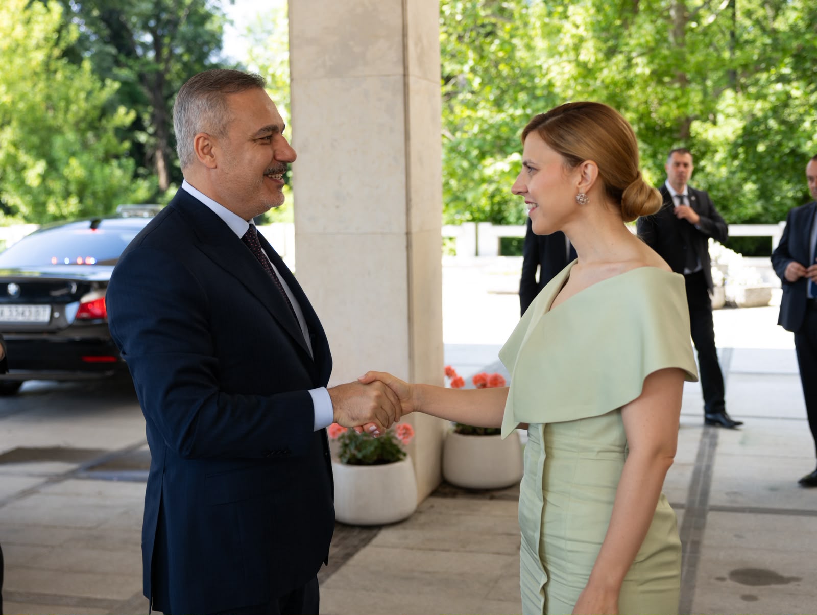 Bakan Fidan ve Bulgar mevkidaşı Petrova-Chamova görüşmesi
