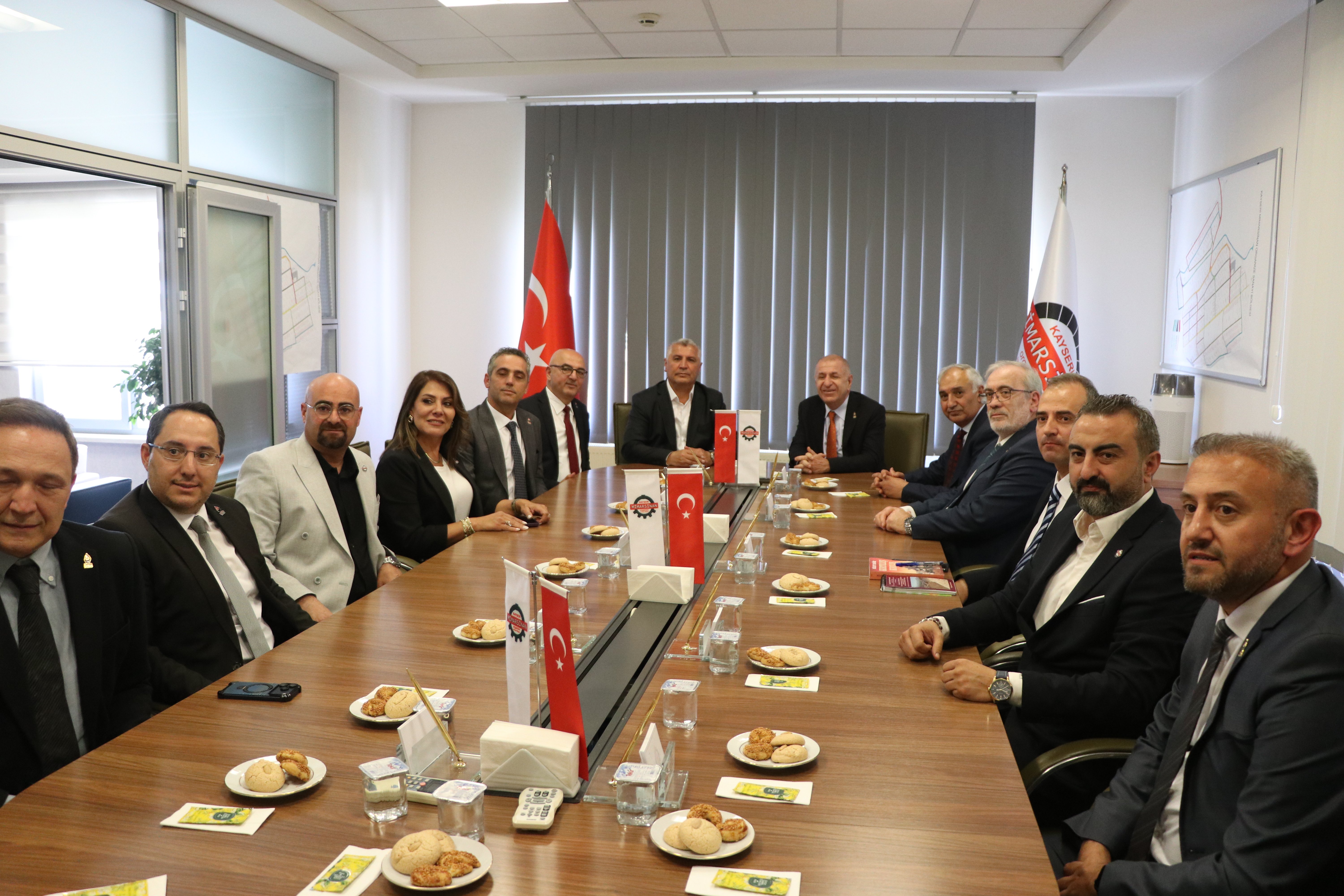 Ümit Özdağ OSB ziyareti