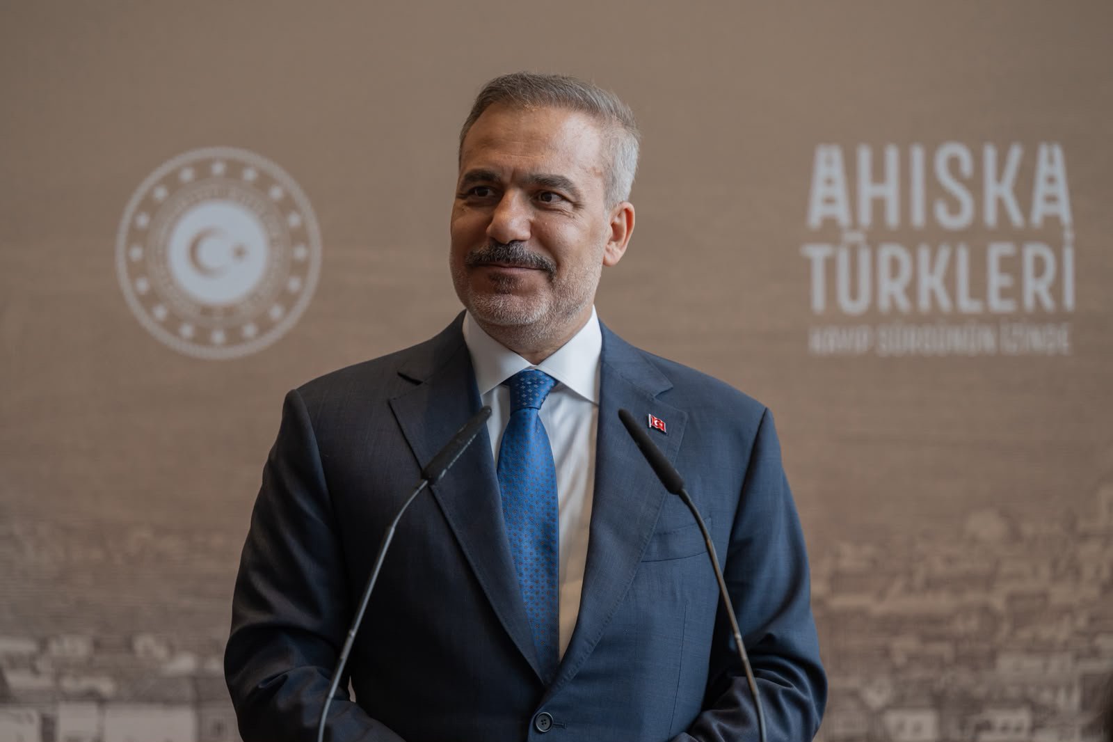 Hakan Fidan Ahıska Türkleri sergisi