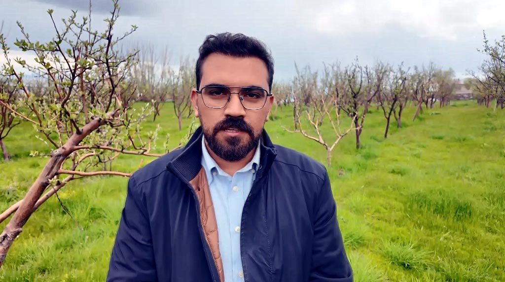 Ömer Faruk Aslan ceviz yetiştiriciliği