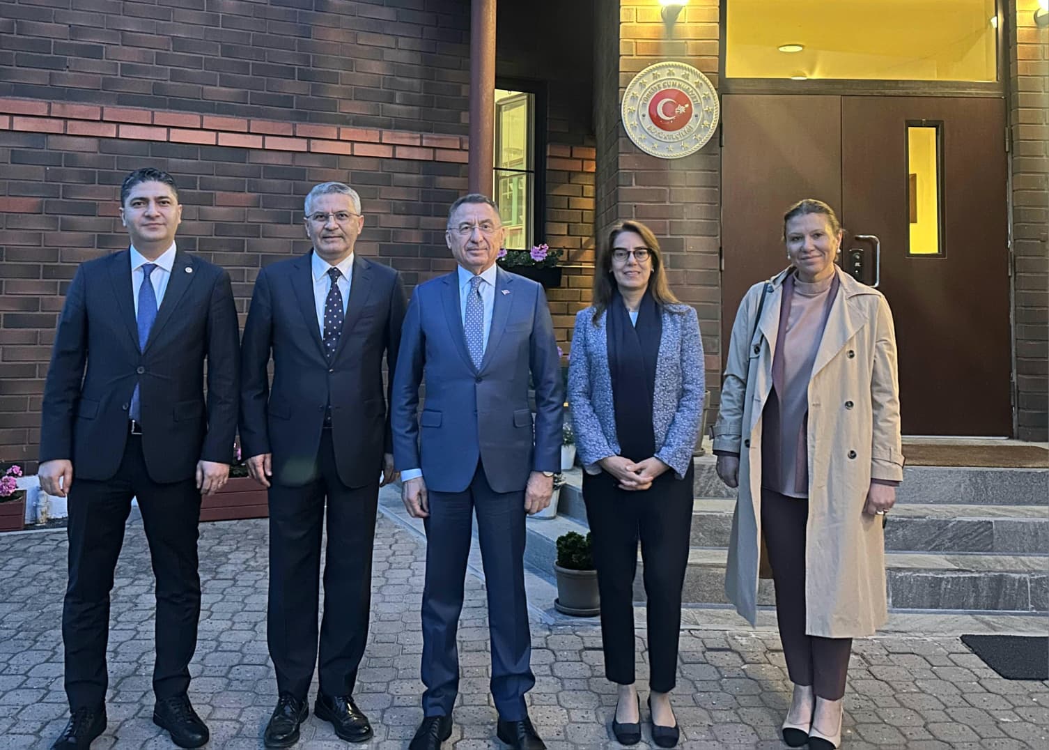Fuat Oktay Estonya ziyareti