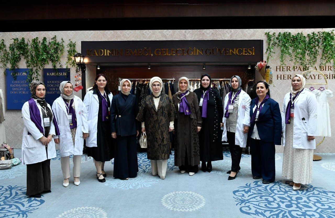 Deprem bölgesi kadın istihdamı Emine Erdoğan