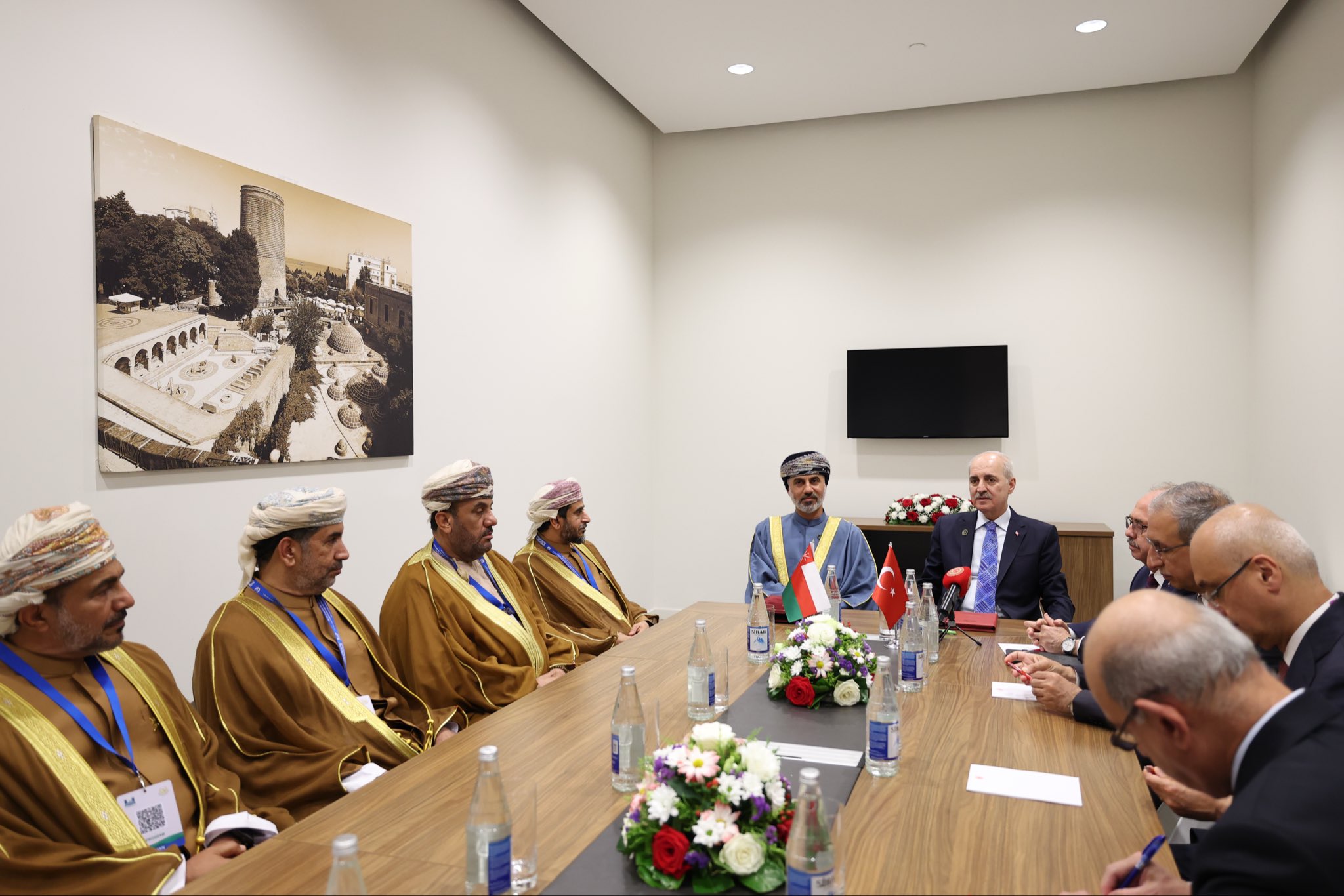 Numan Kurtulmuş ve Khalid Hilal Al Maawali kritik zirve