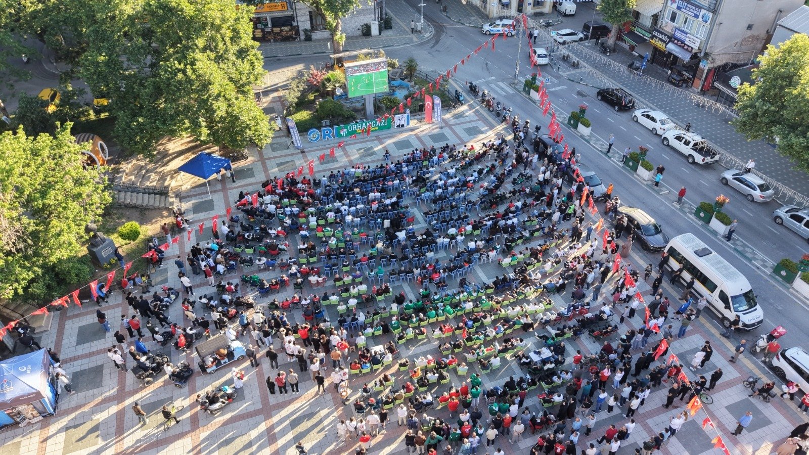 Bursa milli maç heyecanı