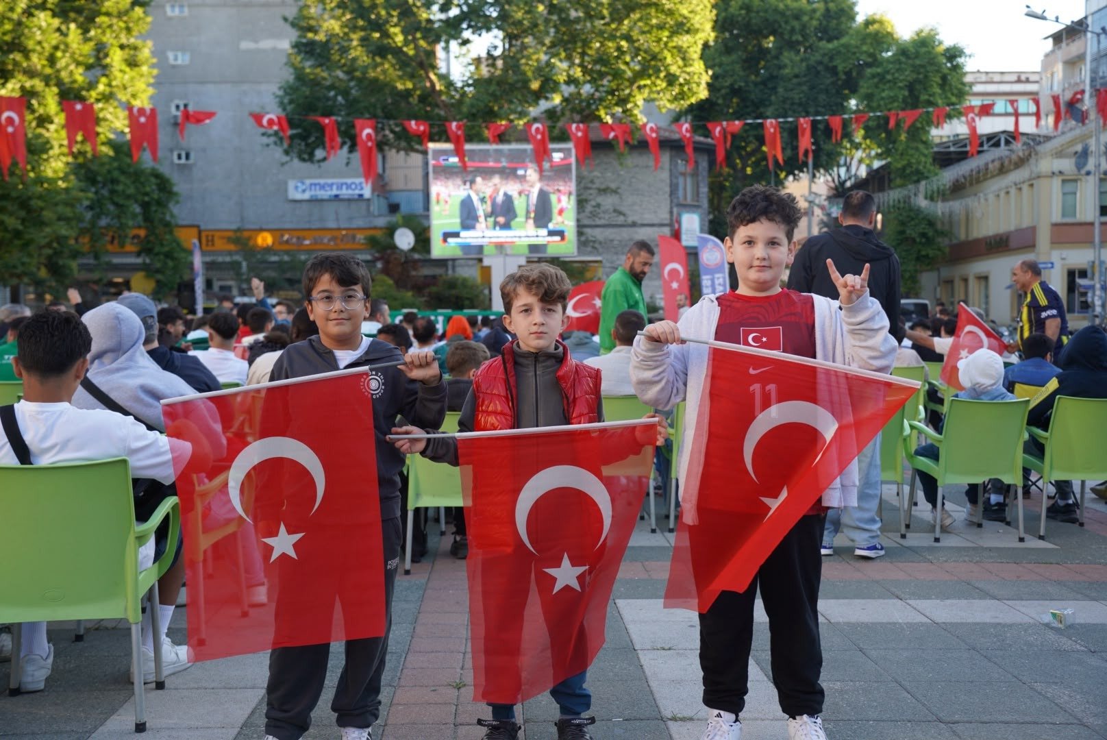 Bursa milli maç heyecanı
