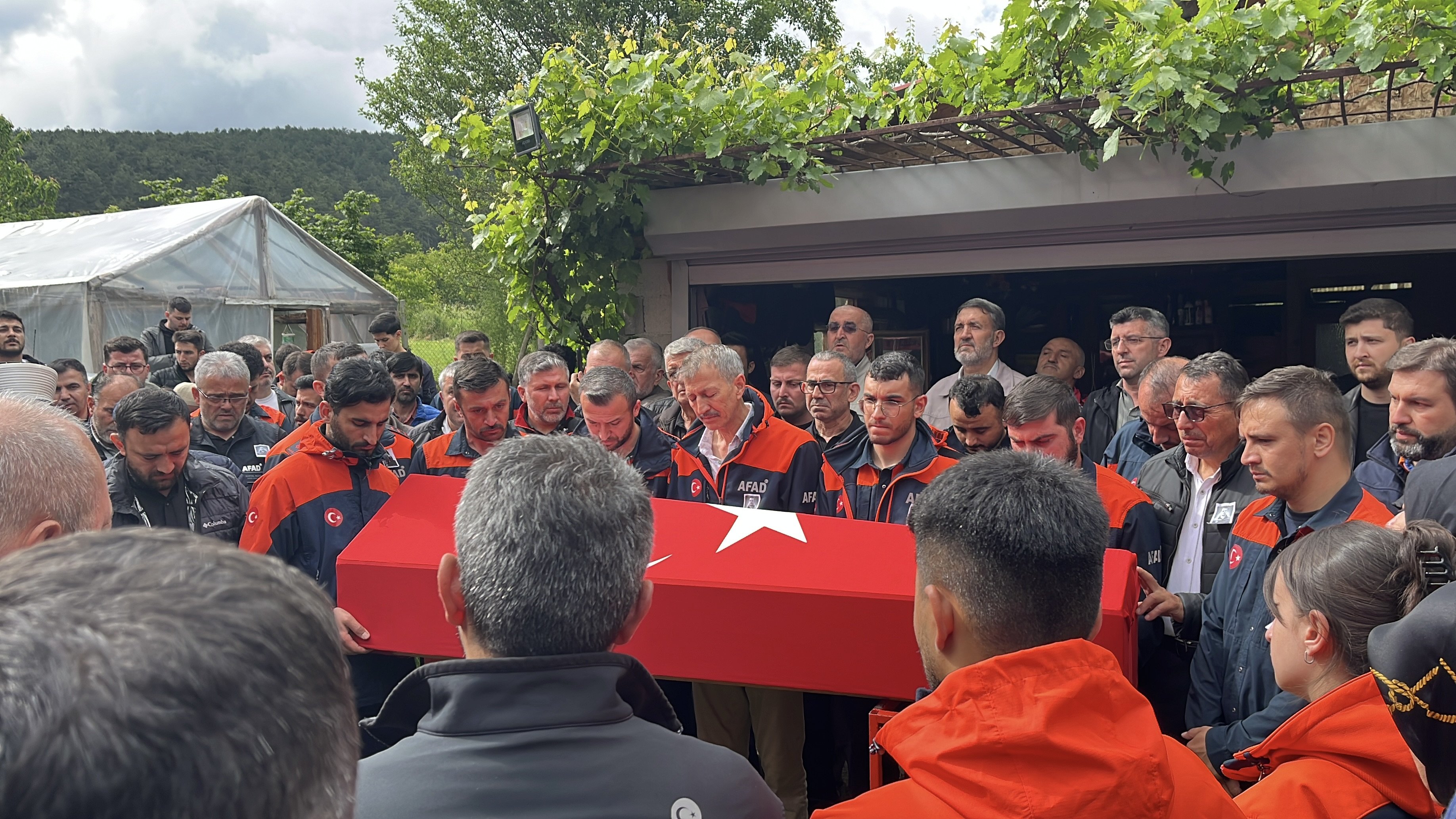 Ömer Faruk Özkan cenazesi