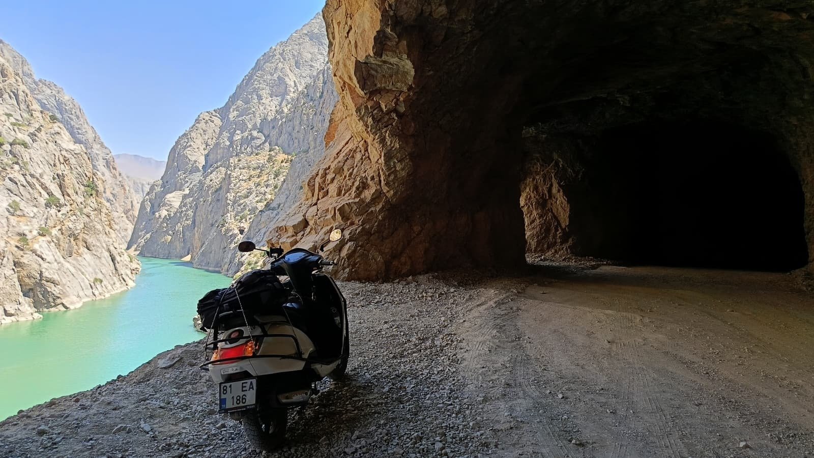 Türkiye gezisi motosiklet