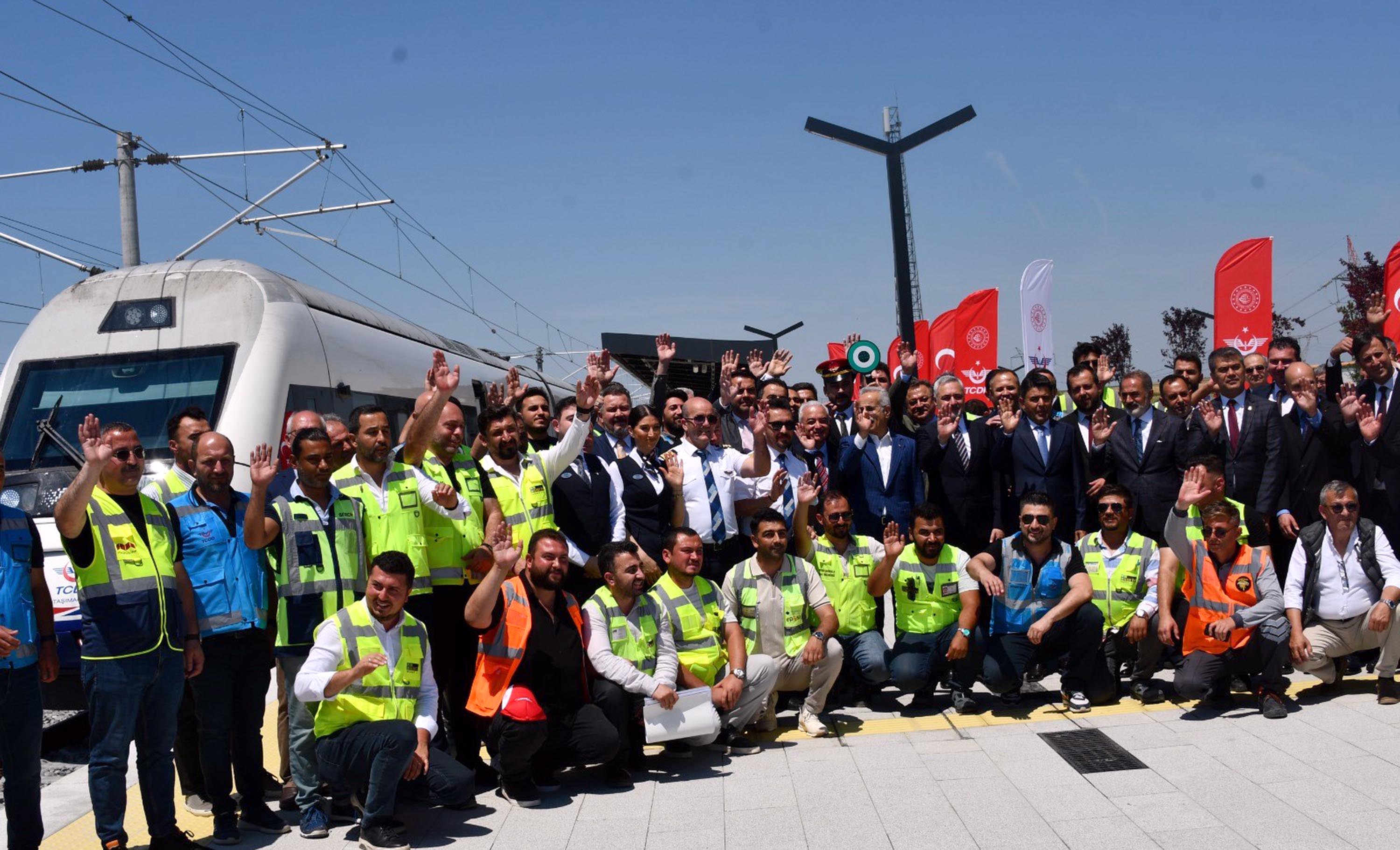 Bakan Uraloğlu Halkalı-Kapıkule Hızlı Tren Hattı