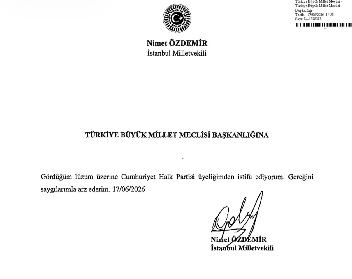 Nimet Özdemir istifa
