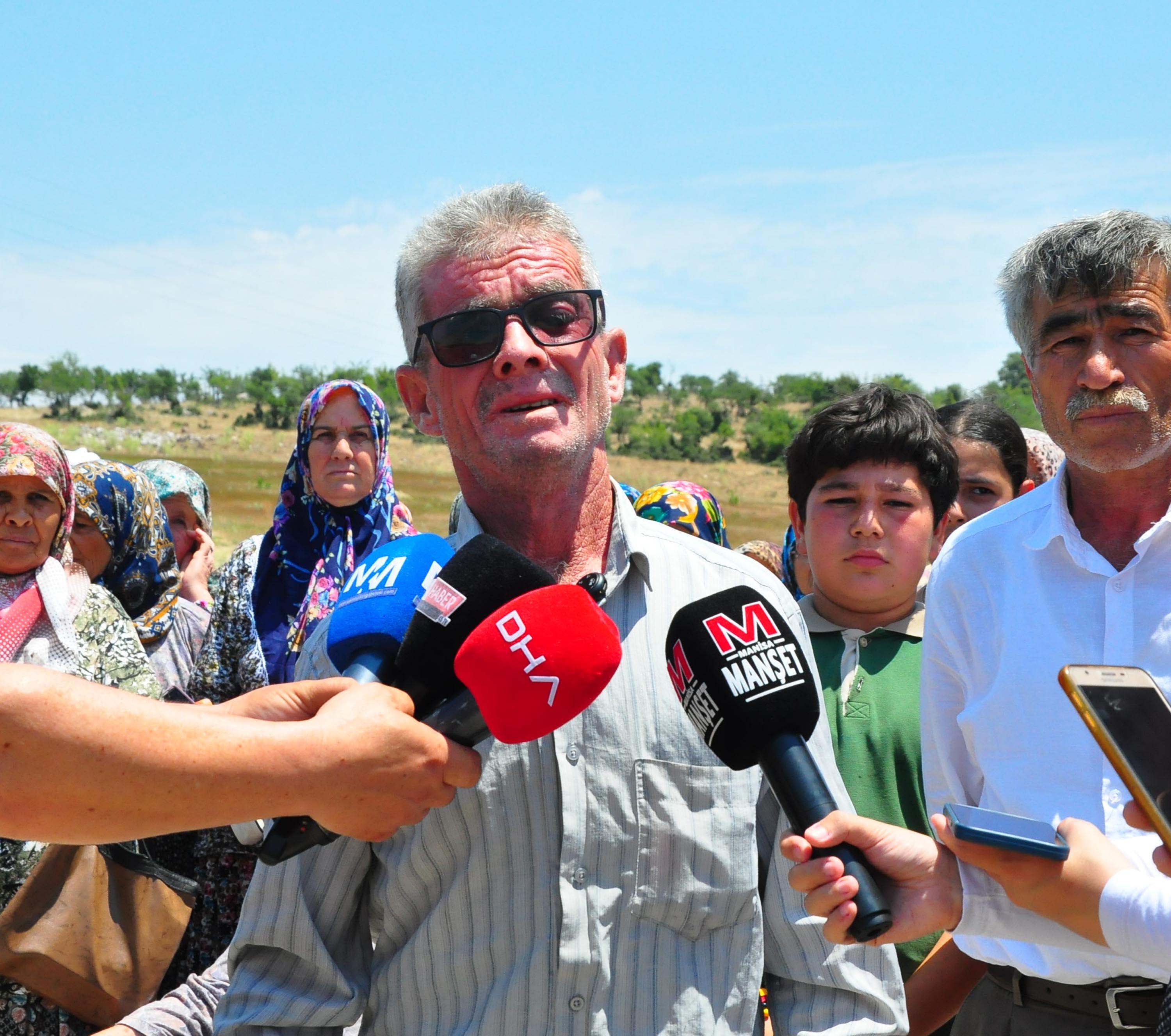 Manisa mezarlık eylemi Yağcılar Mahallesi