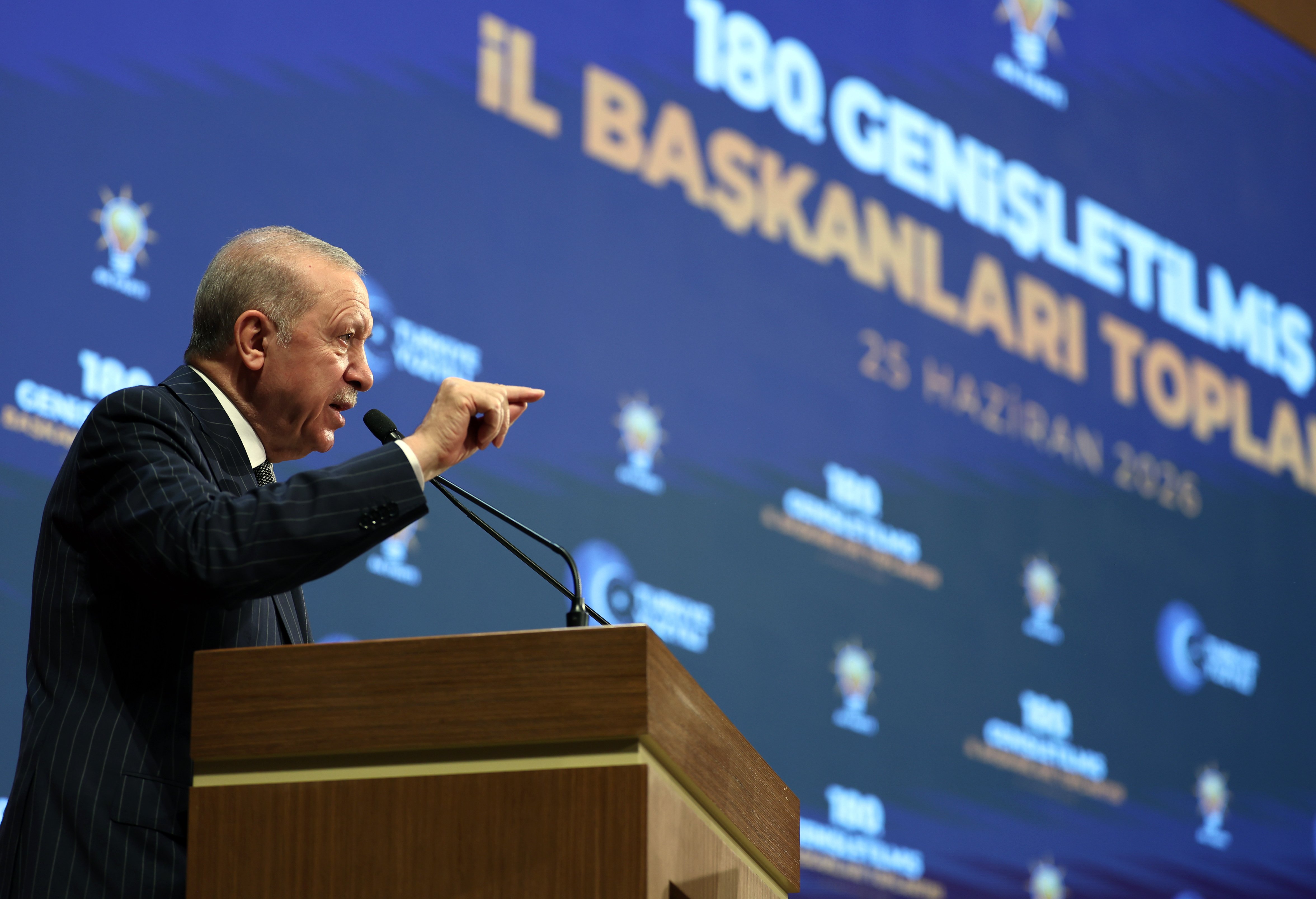 Cumhurbaşkanı Erdoğan AK Parti Genişletilmiş İl Başkanları Toplantısı