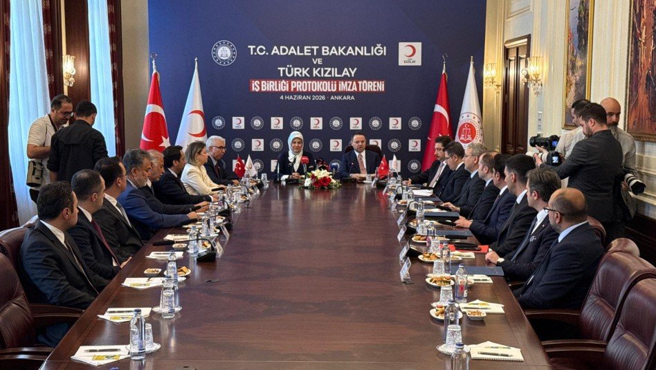 Adalet Bakanlığı ve Türk Kızılay arasında iş birliği protokolü