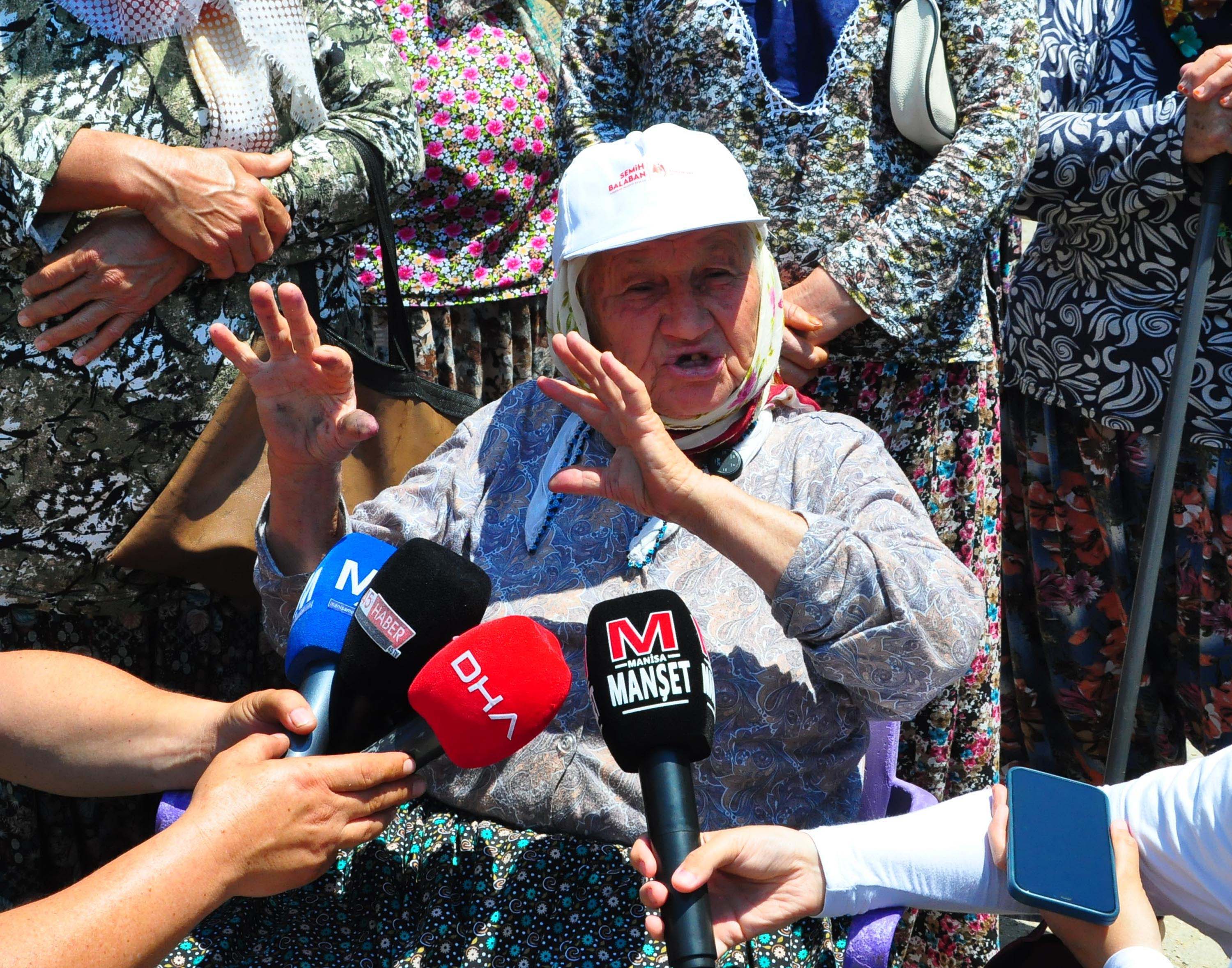 Manisa mezarlık projesi protestosu Manisa Büyükşehir