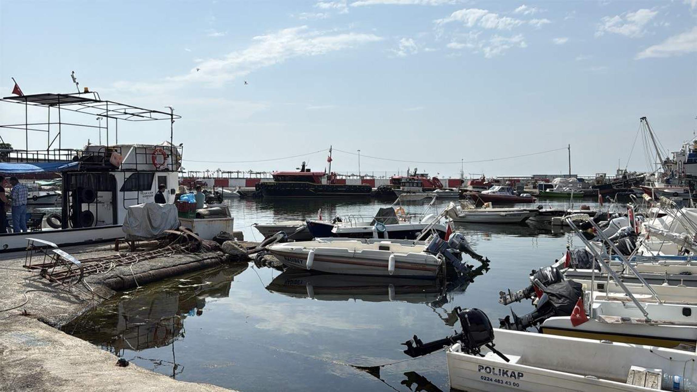 Deniz dibi temizliğinde çıkarılan atıklar