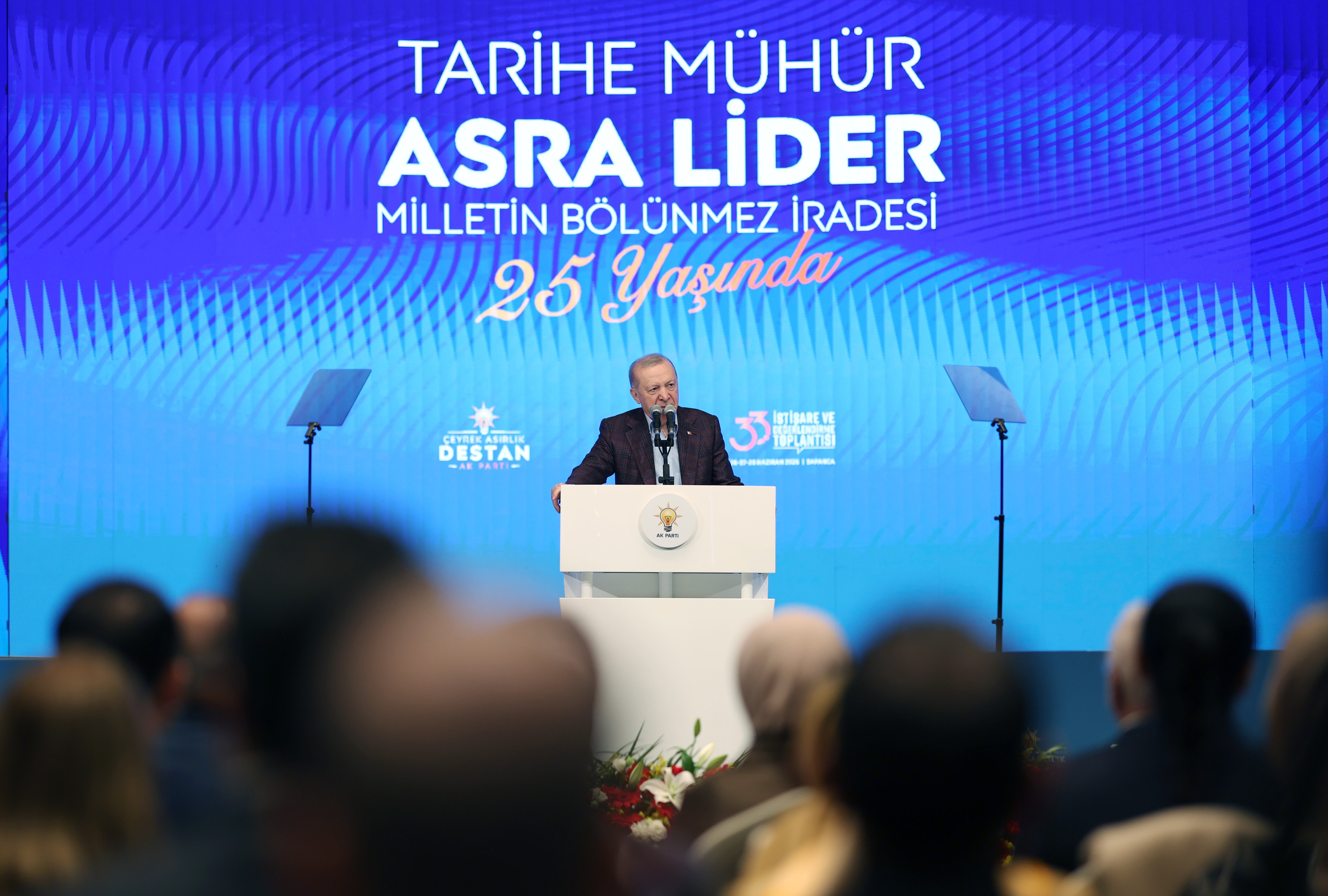 Cumhurbaşkanı Erdoğan AK Parti İstişare Toplantısı