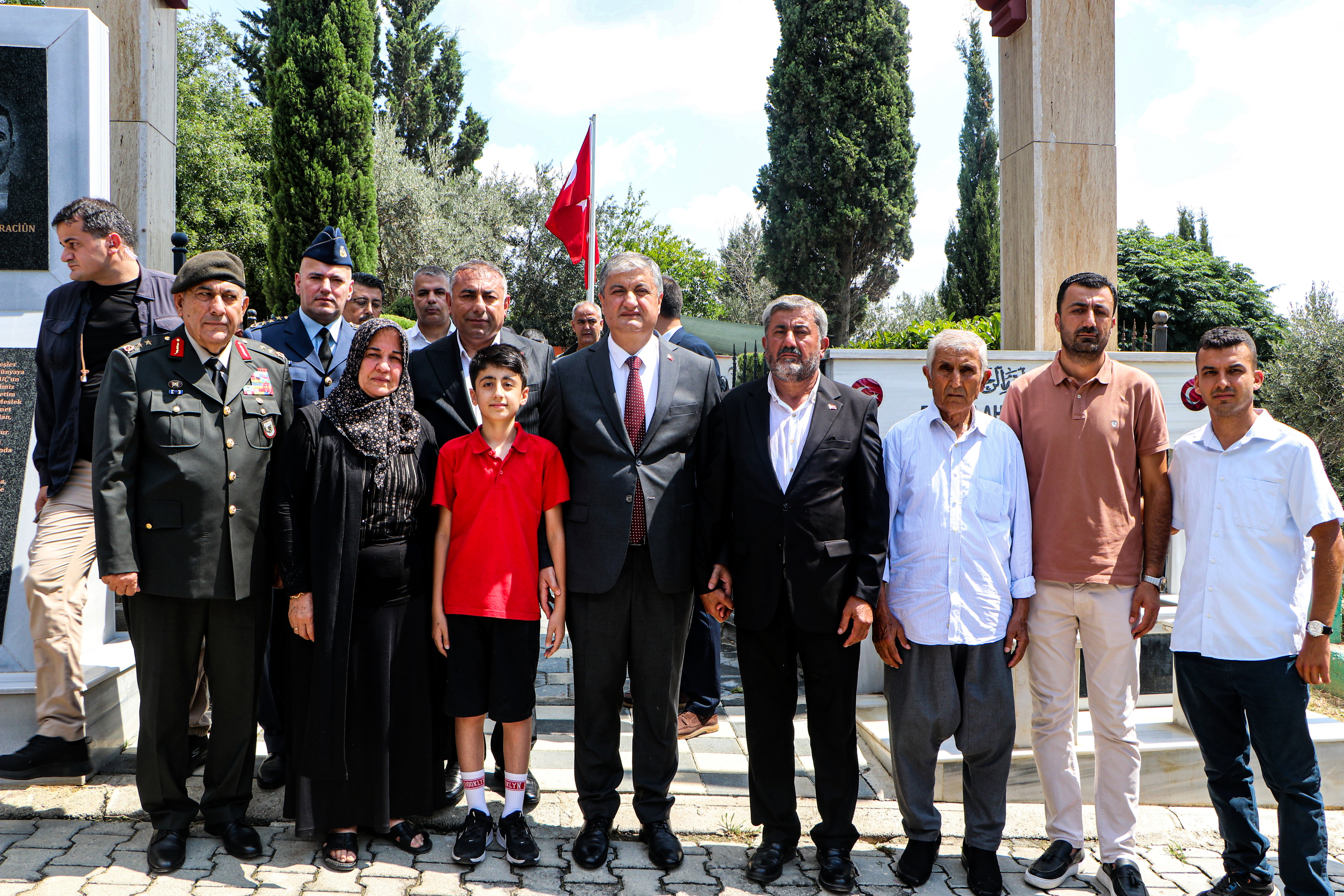 Şehit Yunus Uğur kabri başında anma